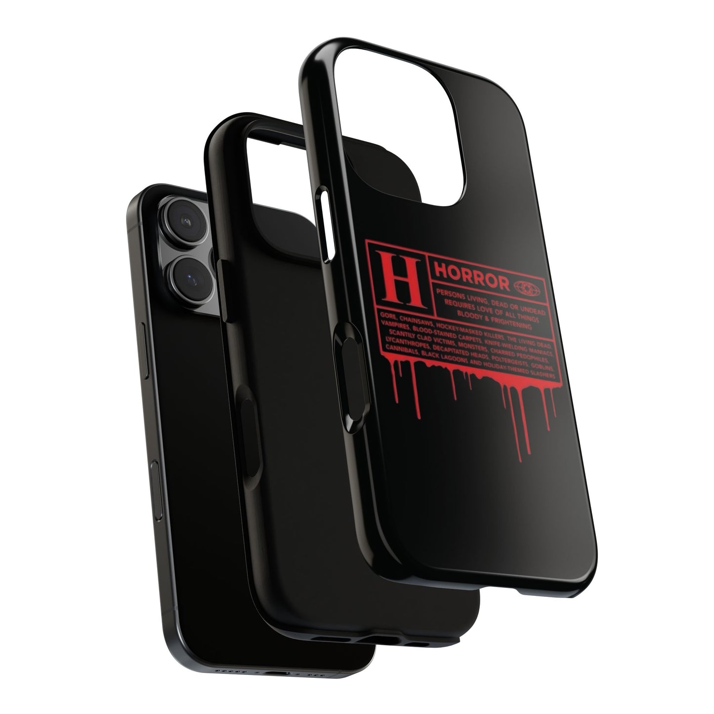 Horror Movie Rating Phone Case