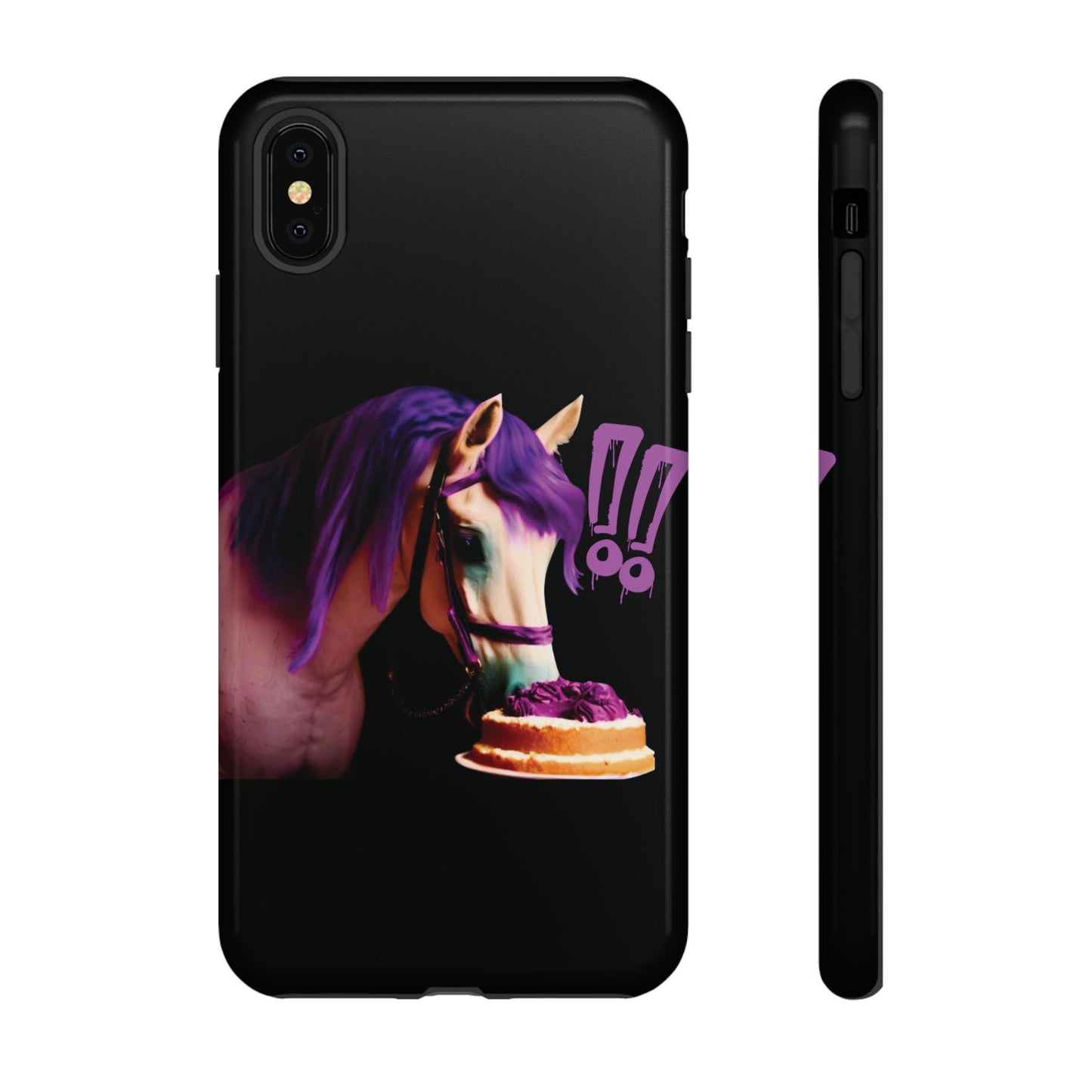 Marie Antoinette Style Horse With Cake Phone Case  for I Phone and Galaxy