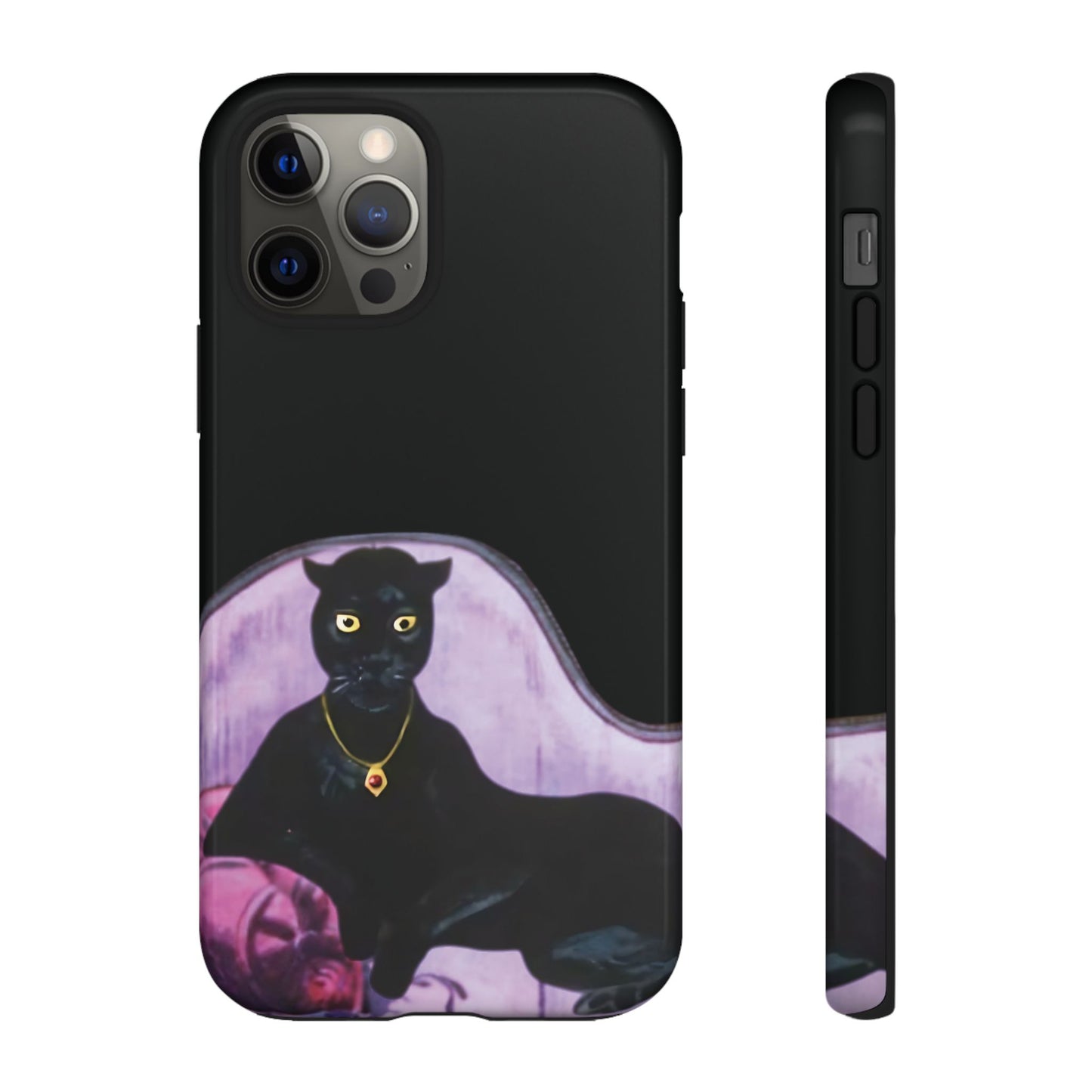 Haunted Mansion Panther Cat Lady Phone Case IPhone and Galaxy