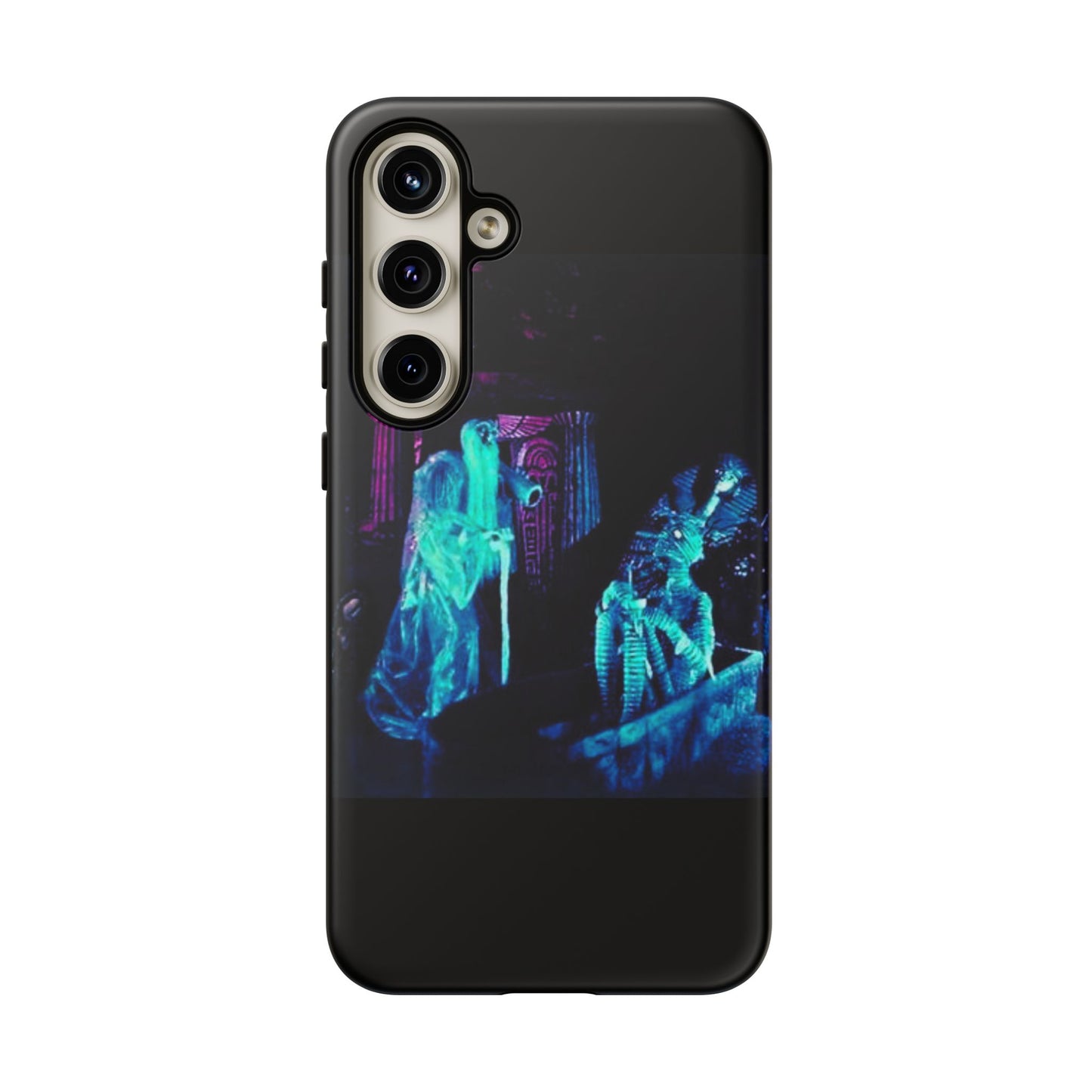 Haunted Mansion Mummy Scene Hard Phone Case for iPhone and Galaxy