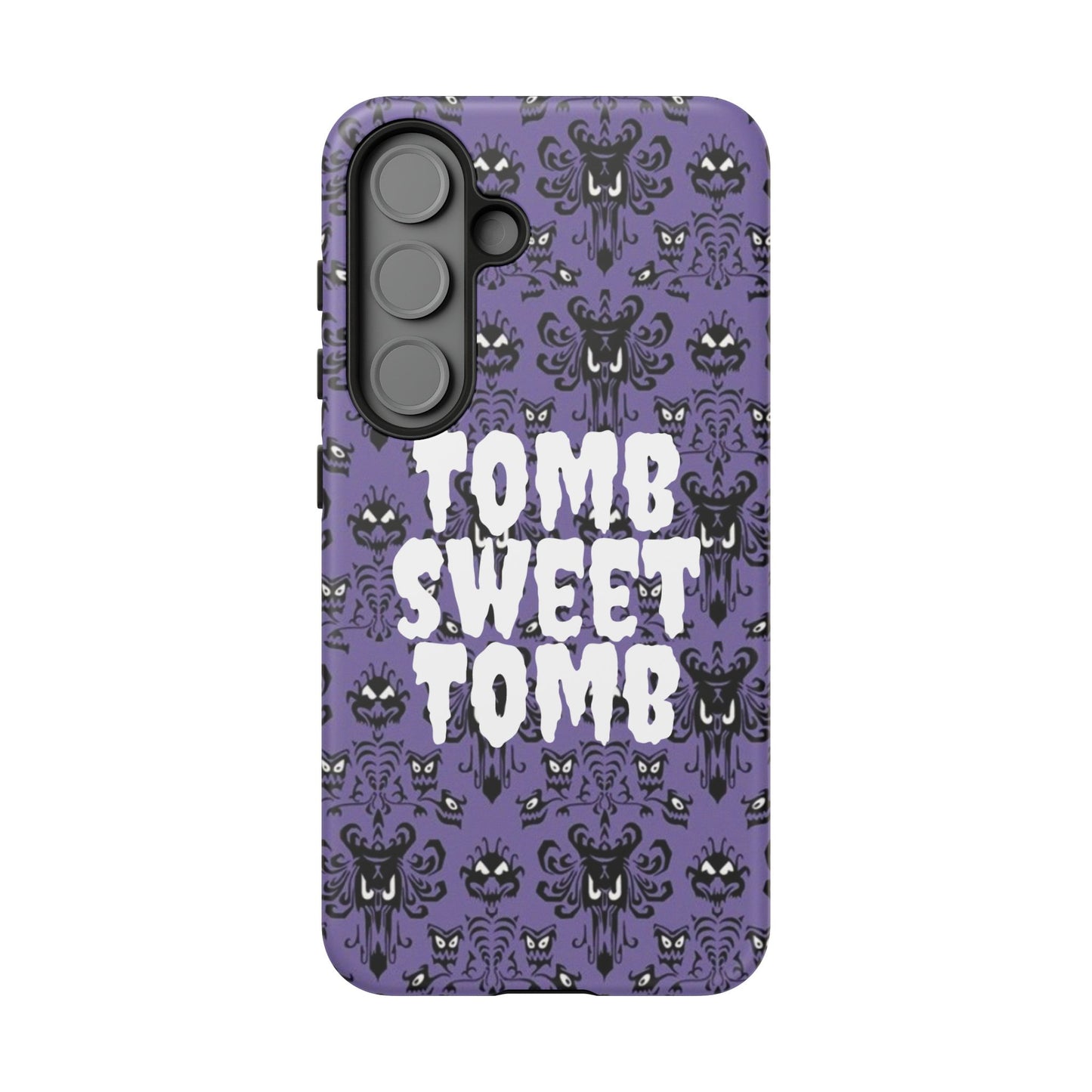 Phone Case - Disney Haunted Mansion Wallpaper Tomb Sweet Tomb