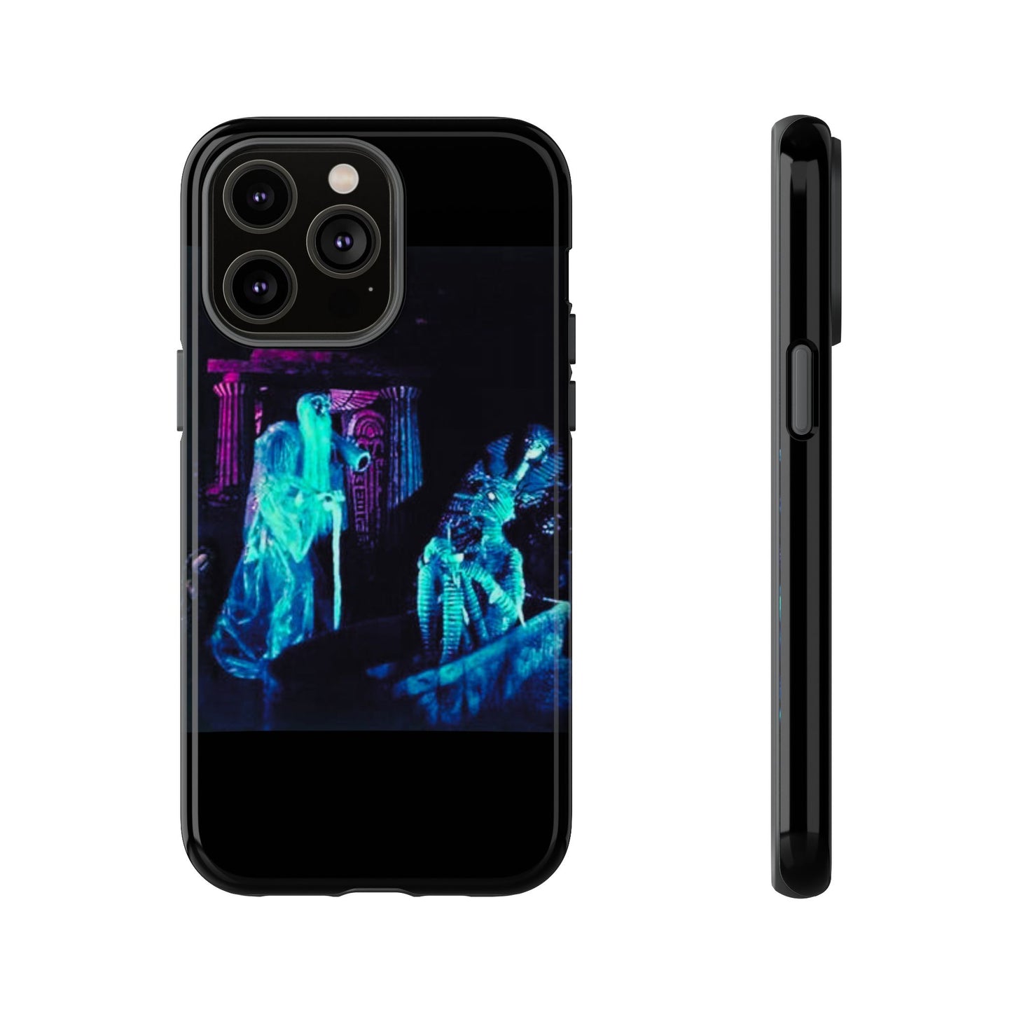 Haunted Mansion Mummy Scene Hard Phone Case for iPhone and Galaxy