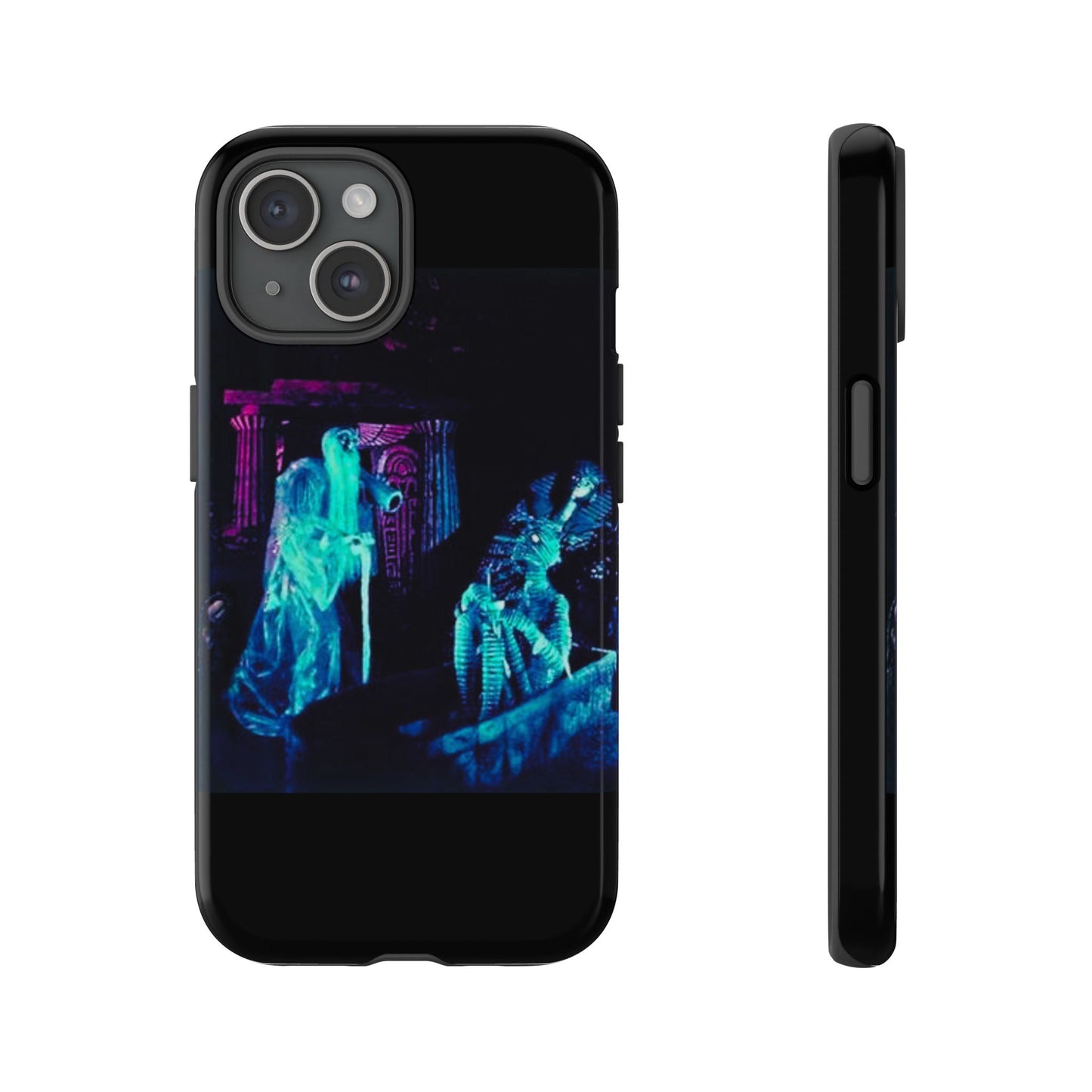 Haunted Mansion Mummy Scene Hard Phone Case for iPhone and Galaxy