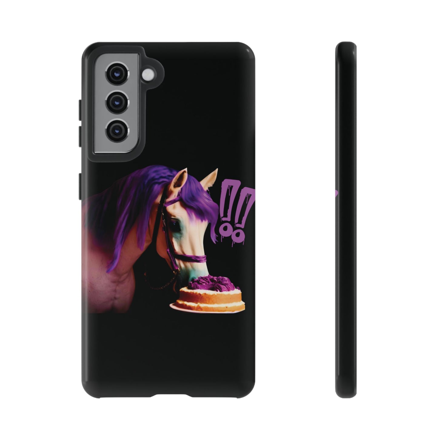 Marie Antoinette Style Horse With Cake Phone Case  for I Phone and Galaxy