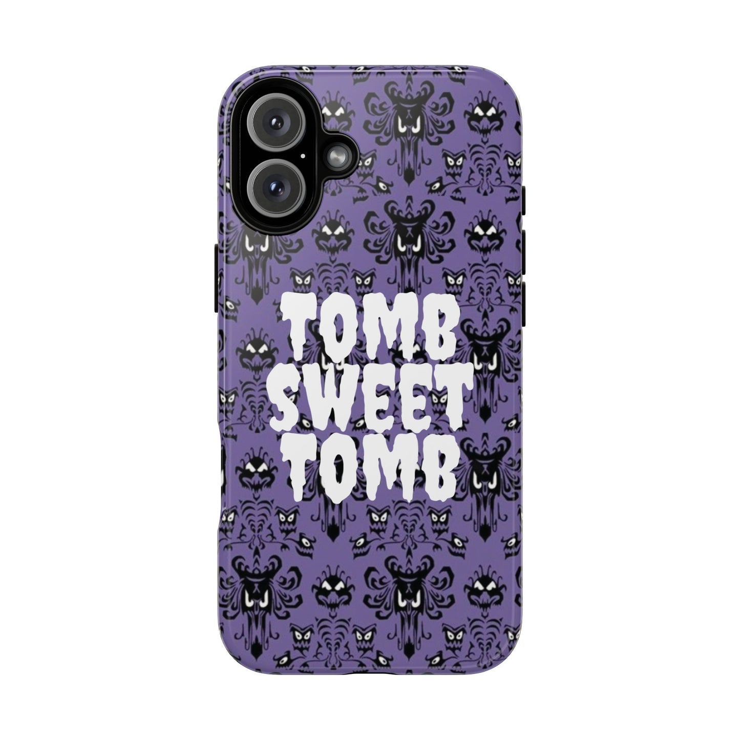 Phone Case - Disney Haunted Mansion Wallpaper Tomb Sweet Tomb