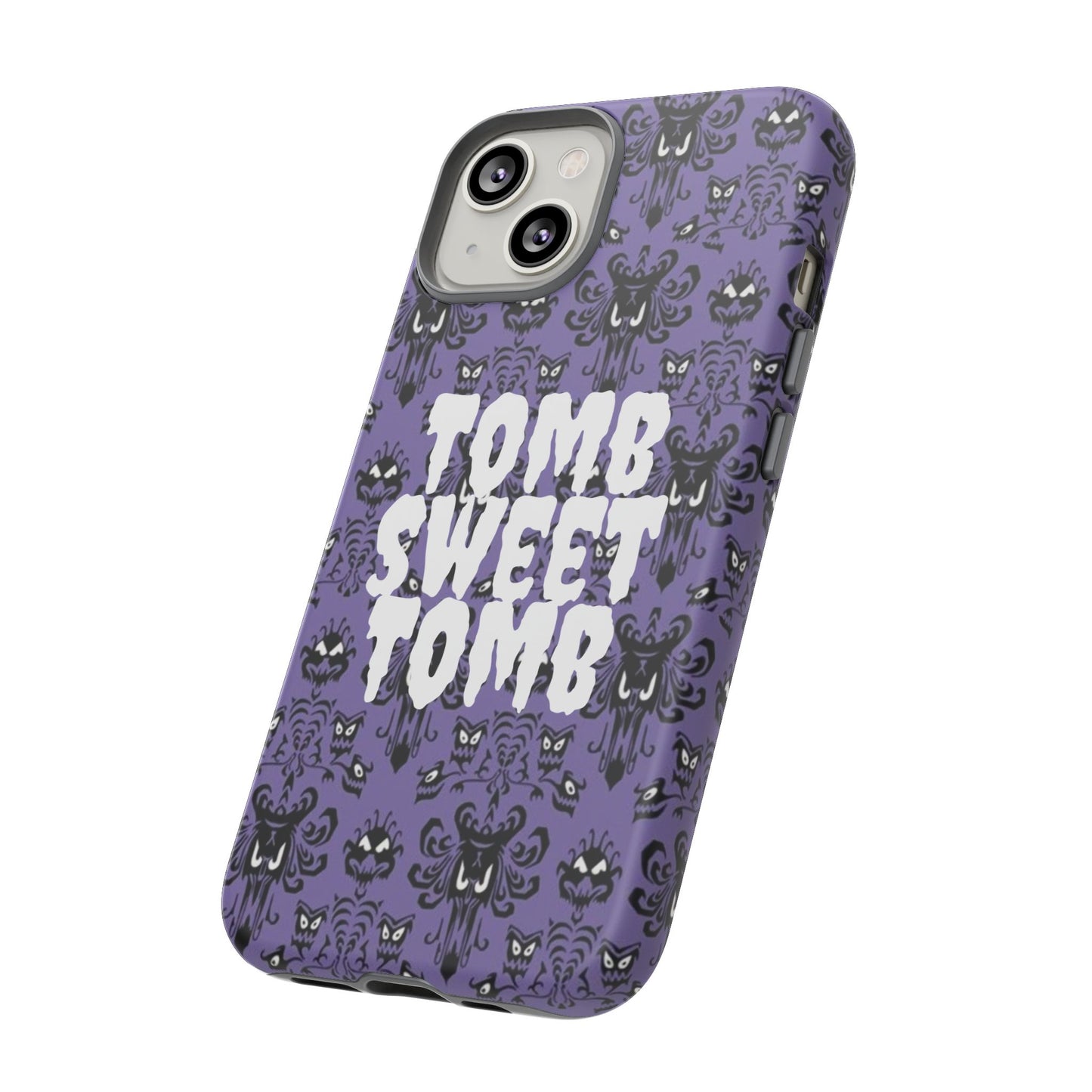 Phone Case - Disney Haunted Mansion Wallpaper Tomb Sweet Tomb