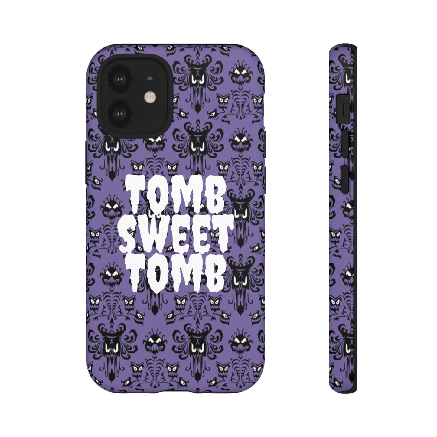 Phone Case - Disney Haunted Mansion Wallpaper Tomb Sweet Tomb