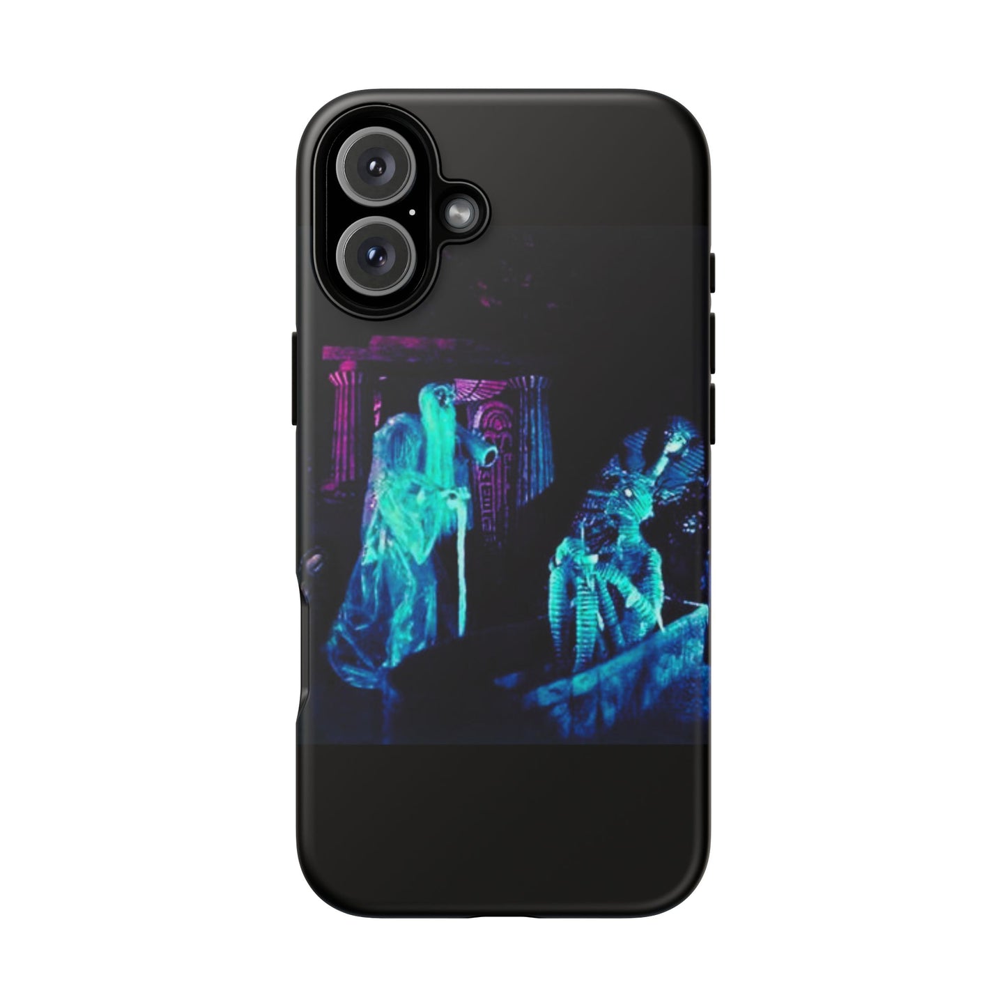 Haunted Mansion Mummy Scene Hard Phone Case for iPhone and Galaxy