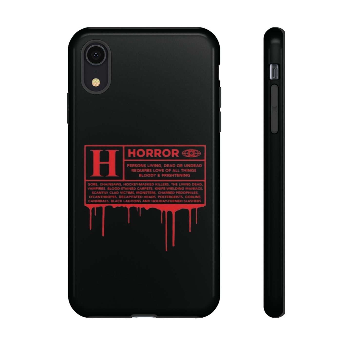 Horror Movie Rating Phone Case