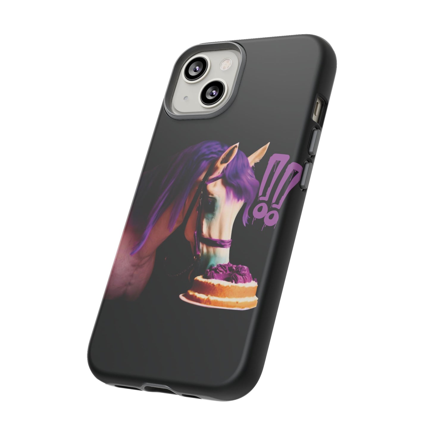 Marie Antoinette Style Horse With Cake Phone Case  for I Phone and Galaxy