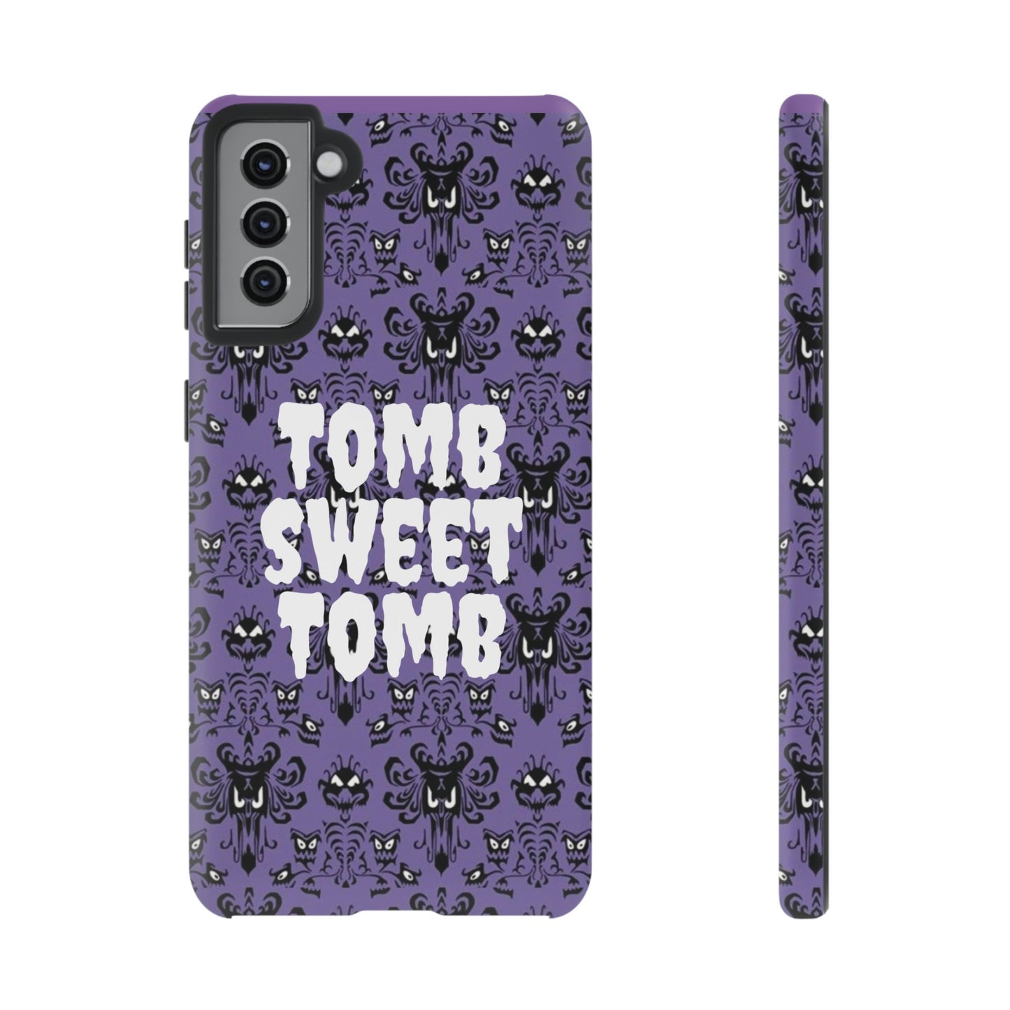 Phone Case - Disney Haunted Mansion Wallpaper Tomb Sweet Tomb