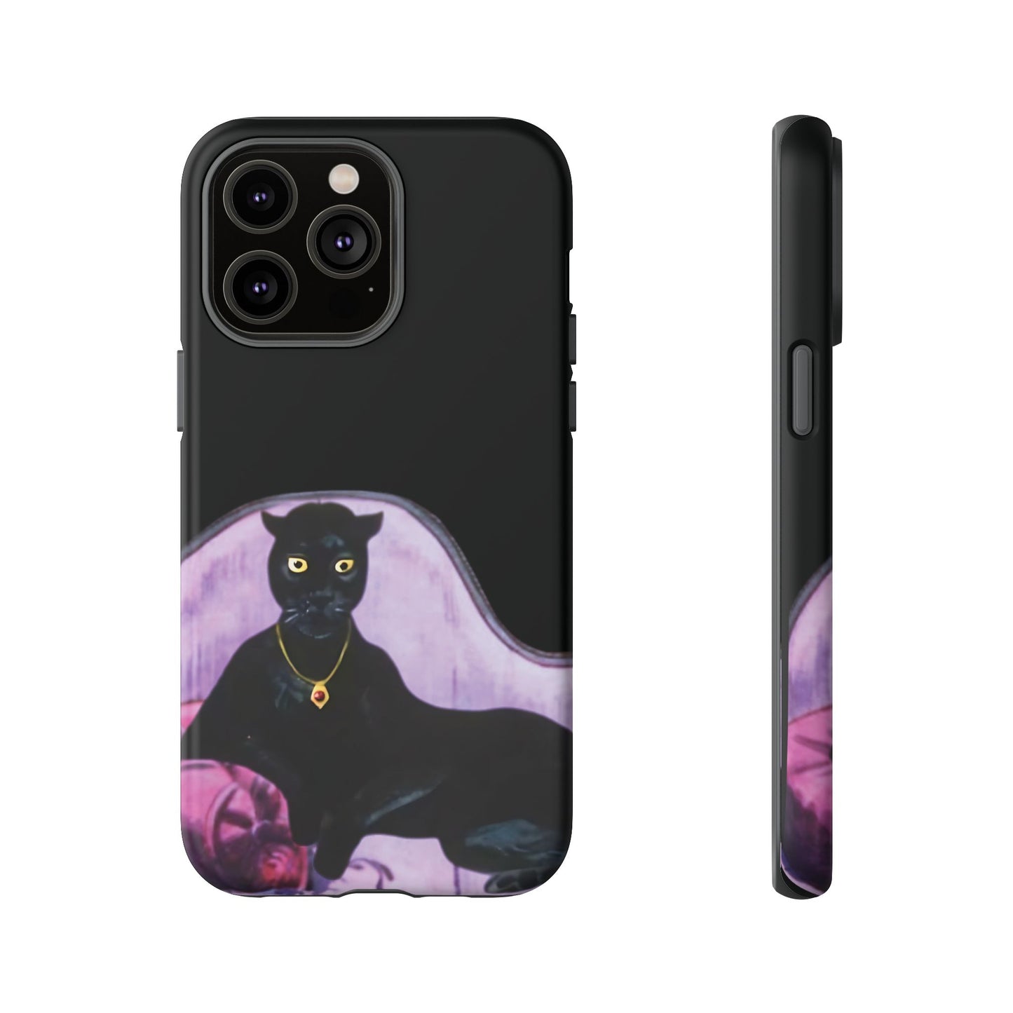 Haunted Mansion Panther Cat Lady Phone Case IPhone and Galaxy