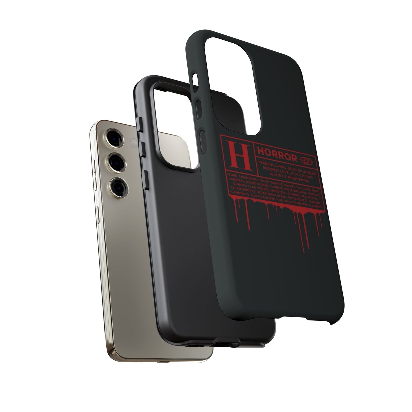 Horror Movie Rating Phone Case