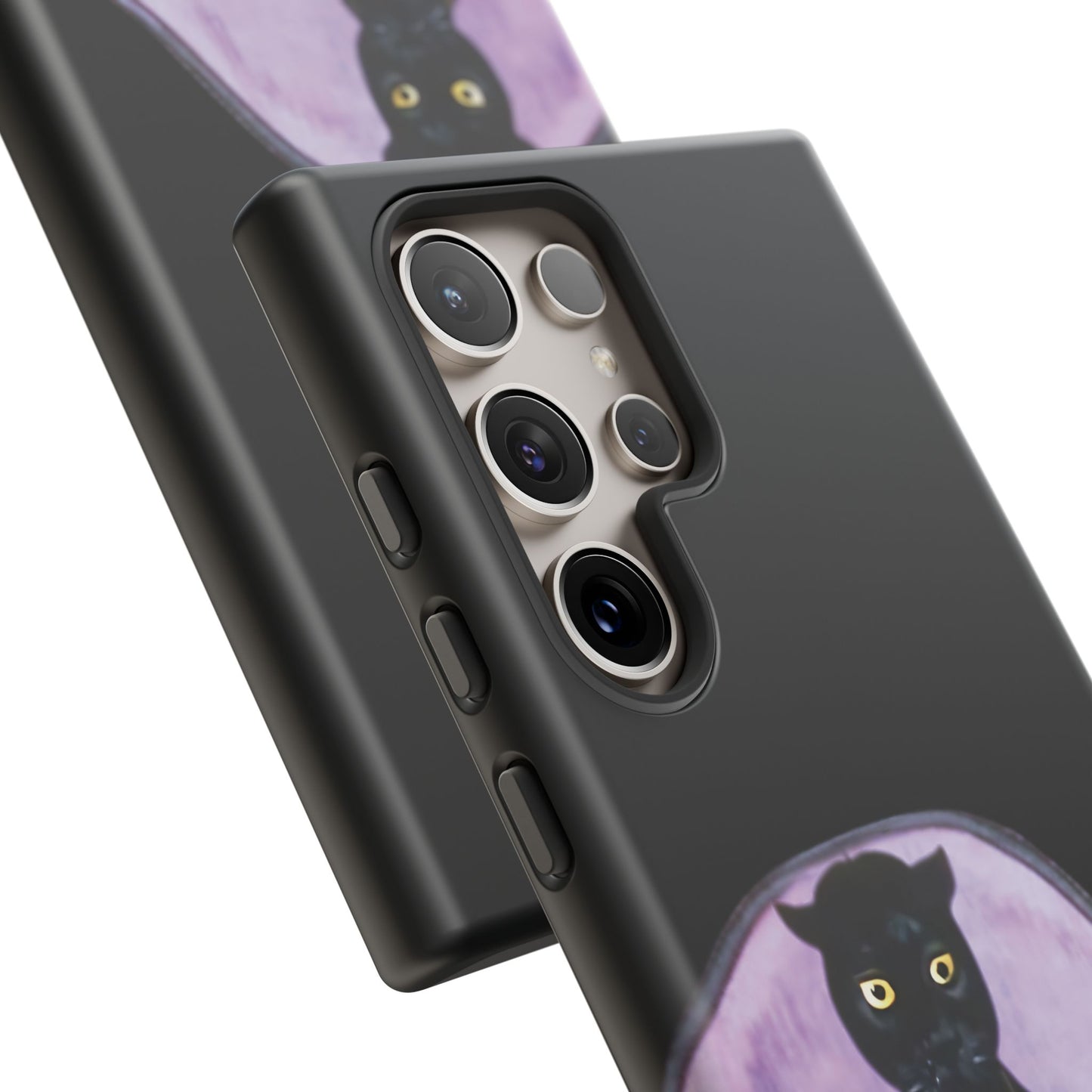 Haunted Mansion Panther Cat Lady Phone Case IPhone and Galaxy