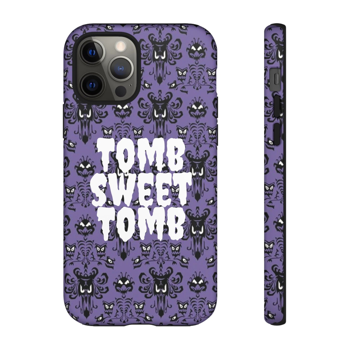 Phone Case - Disney Haunted Mansion Wallpaper Tomb Sweet Tomb