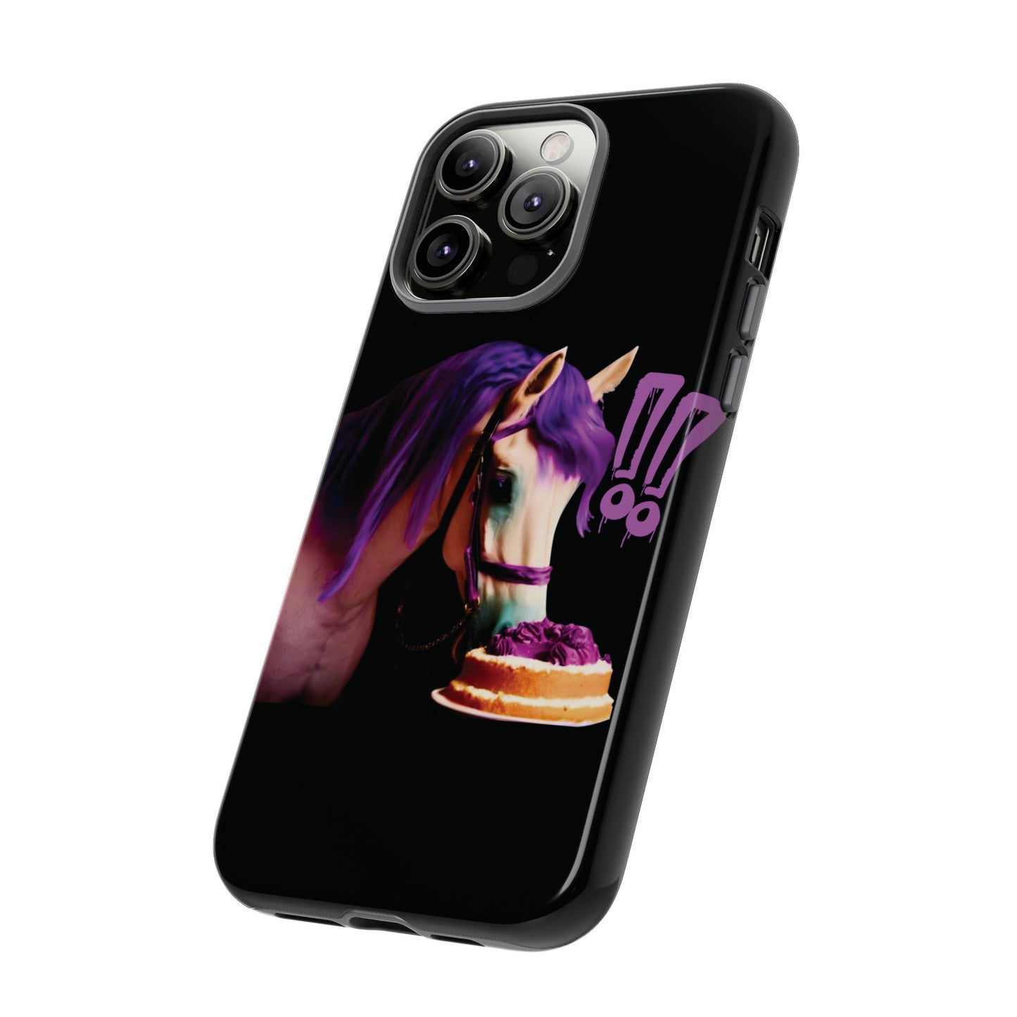 Marie Antoinette Style Horse With Cake Phone Case  for I Phone and Galaxy