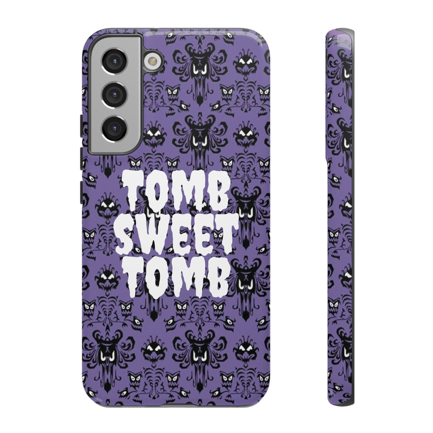 Phone Case - Disney Haunted Mansion Wallpaper Tomb Sweet Tomb