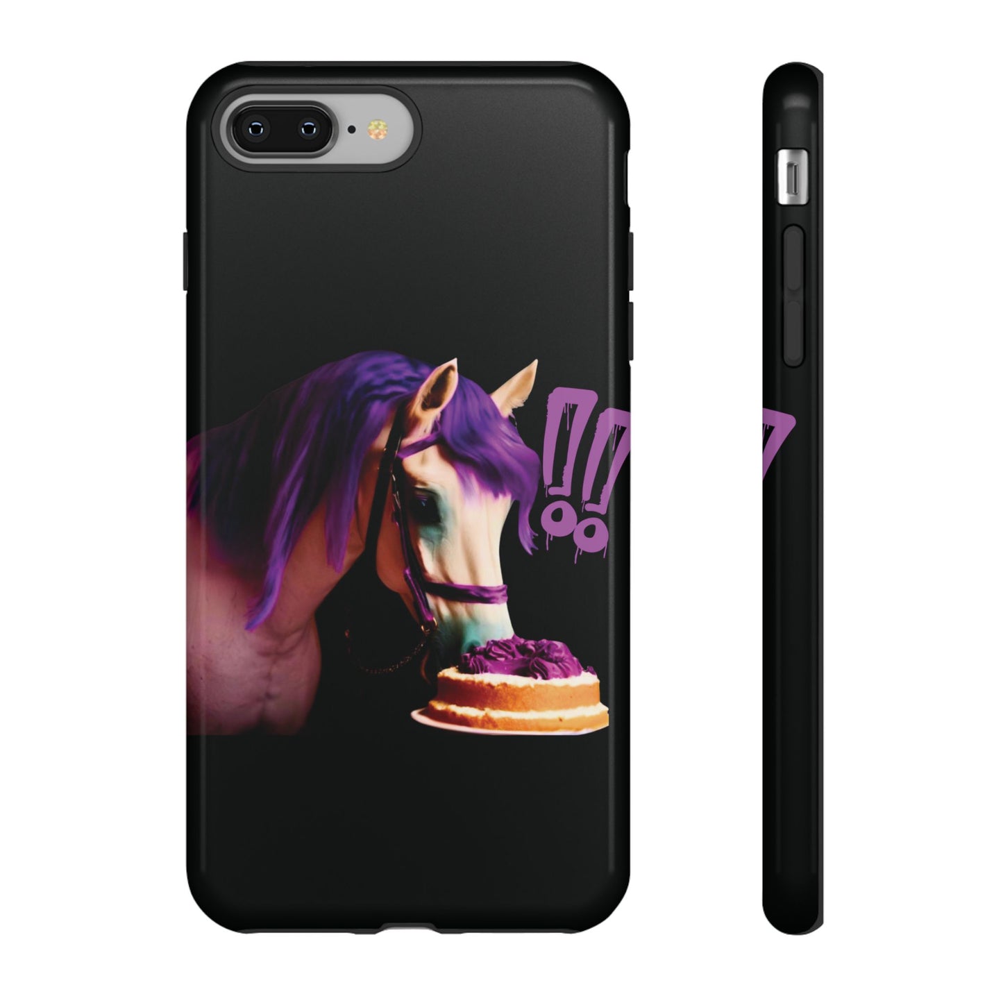 Marie Antoinette Style Horse With Cake Phone Case  for I Phone and Galaxy