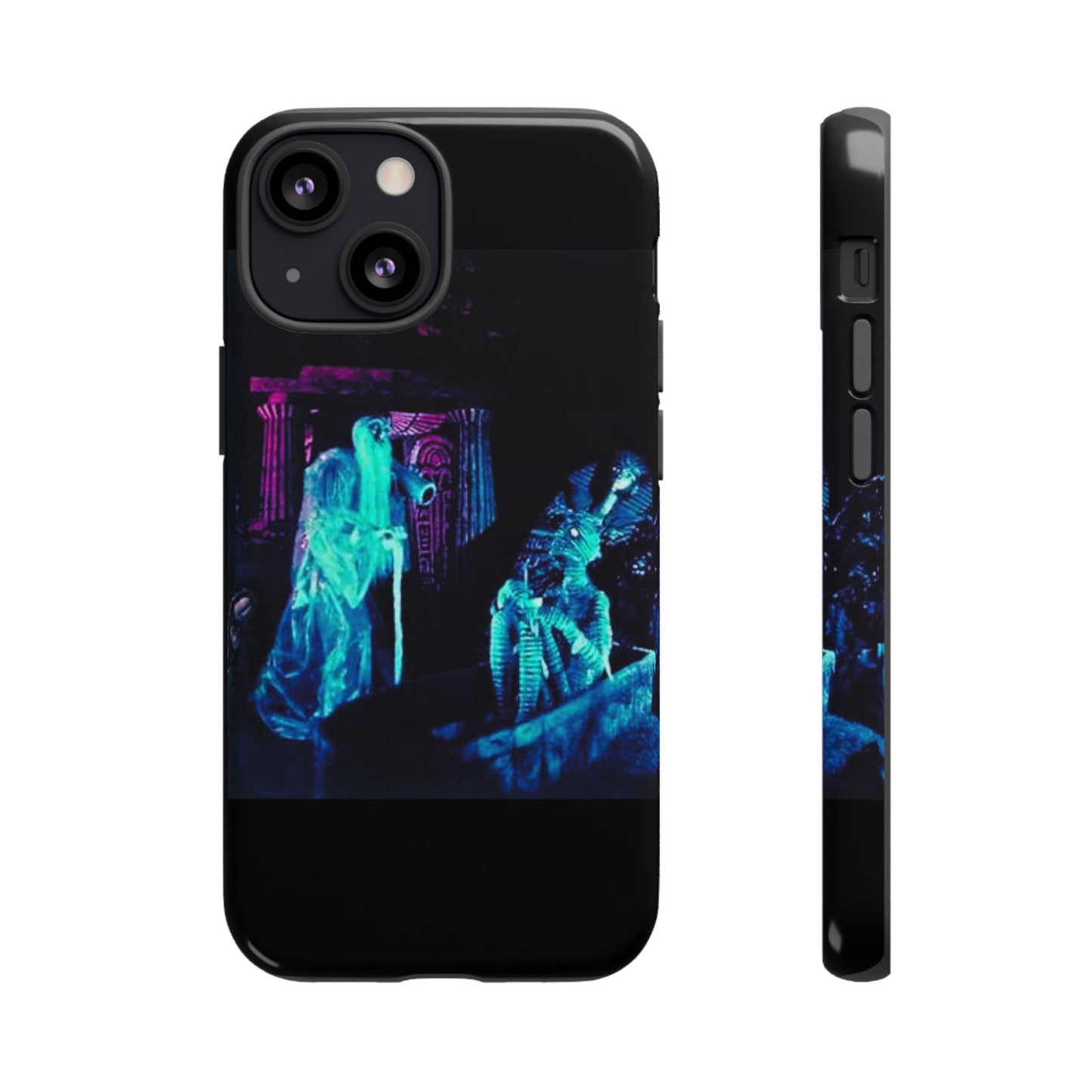 Haunted Mansion Mummy Scene Hard Phone Case for iPhone and Galaxy