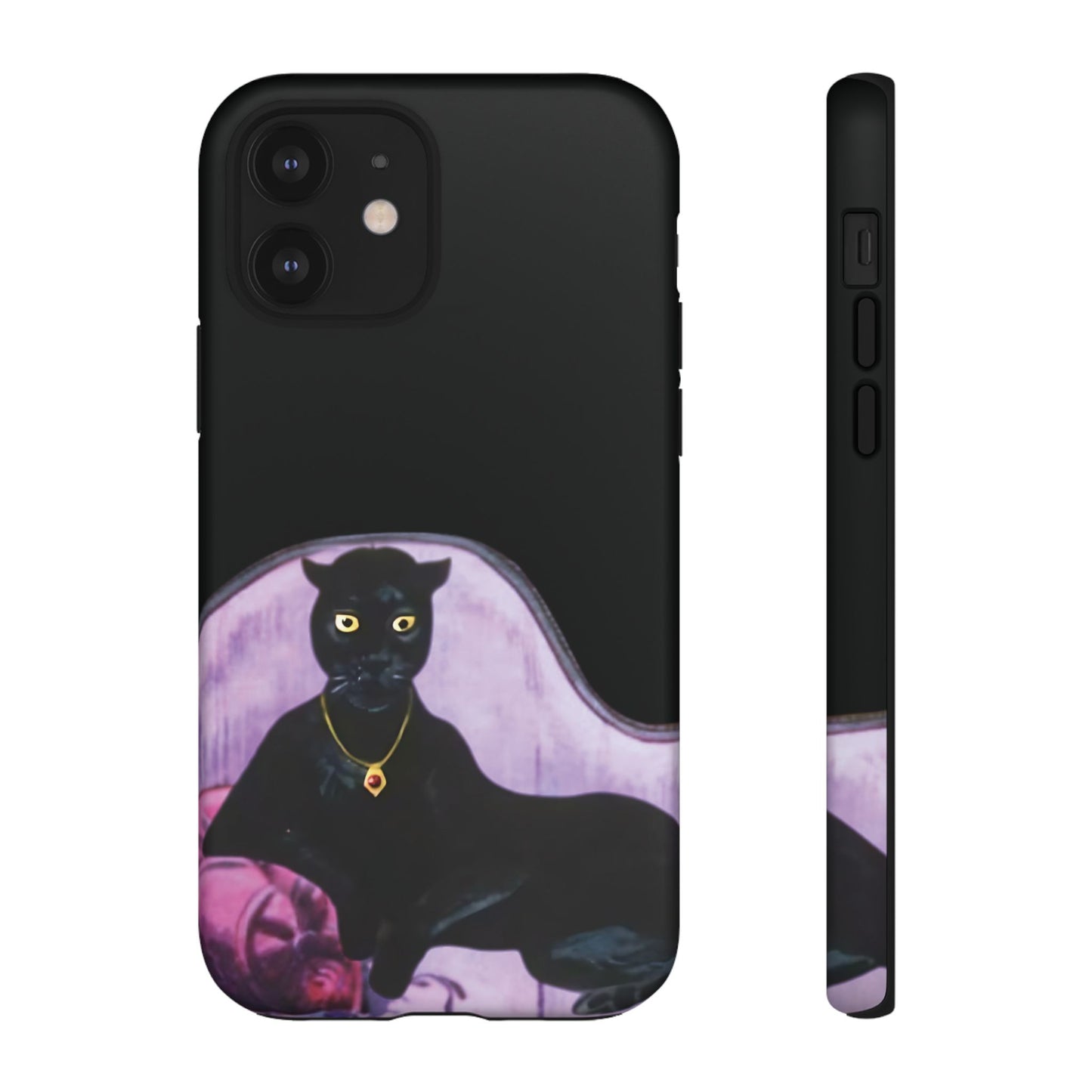 Haunted Mansion Panther Cat Lady Phone Case IPhone and Galaxy