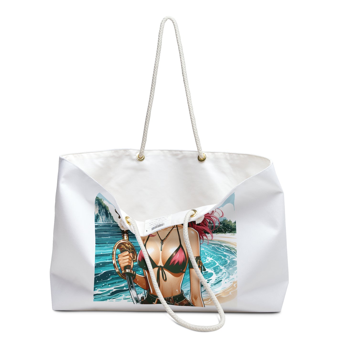 Pirate Girl Weekender Beach Bag