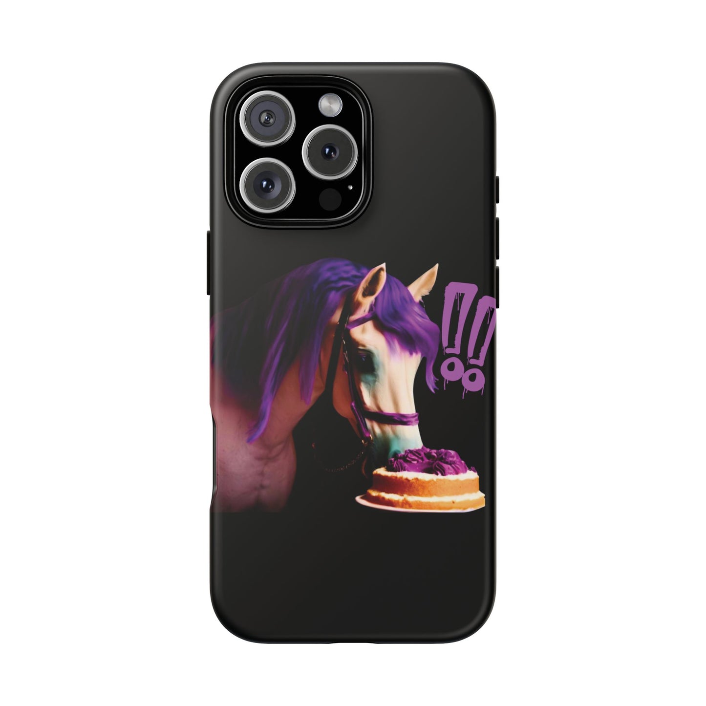 Marie Antoinette Style Horse With Cake Phone Case  for I Phone and Galaxy