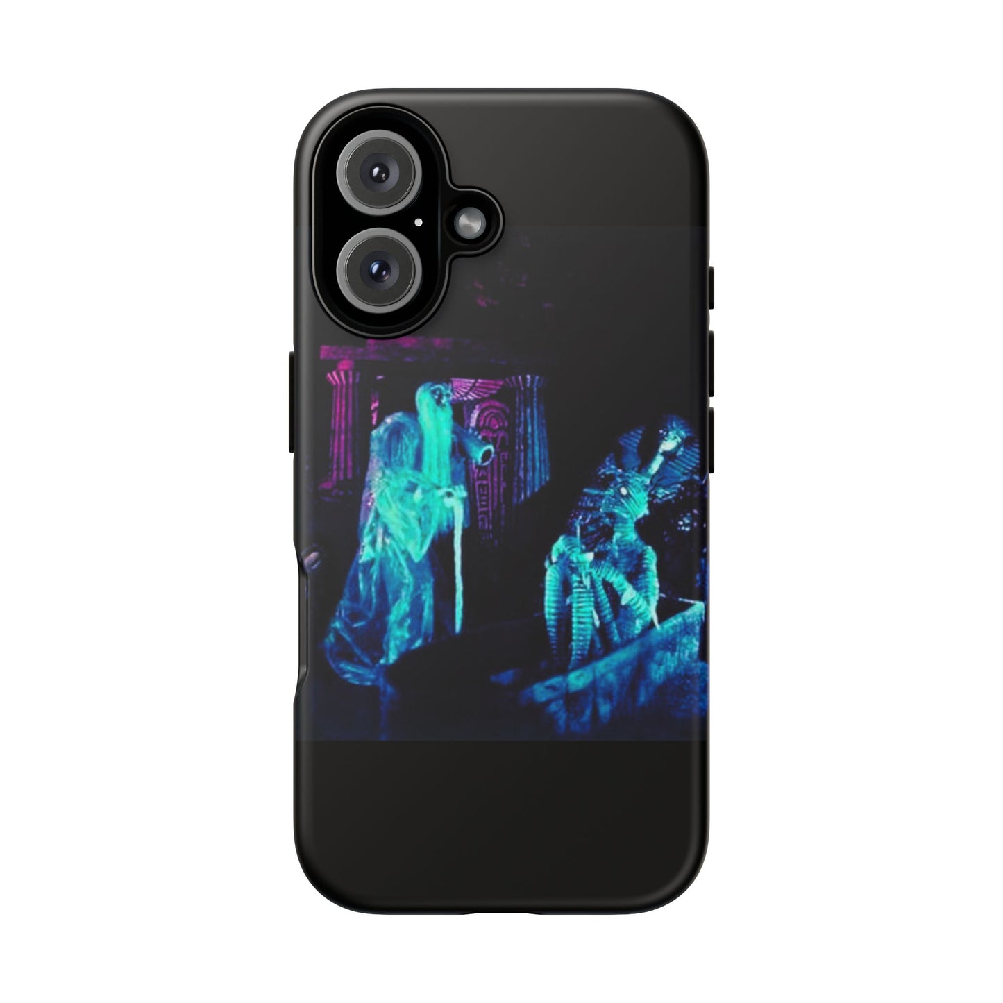 Haunted Mansion Mummy Scene Hard Phone Case for iPhone and Galaxy