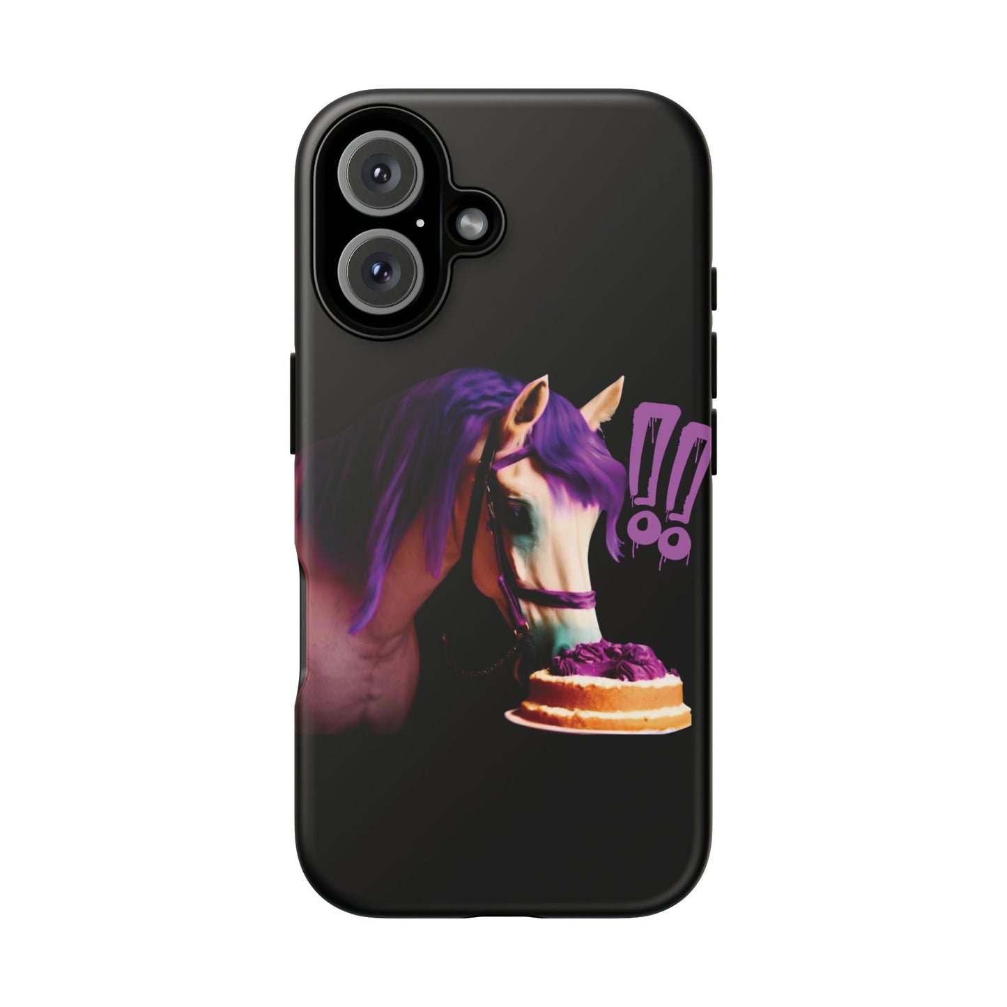 Marie Antoinette Style Horse With Cake Phone Case  for I Phone and Galaxy