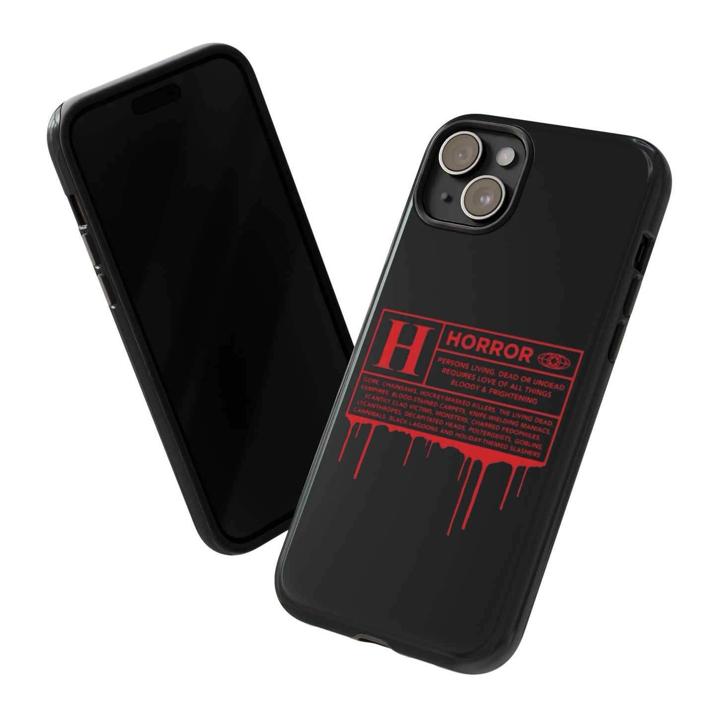 Horror Movie Rating Phone Case