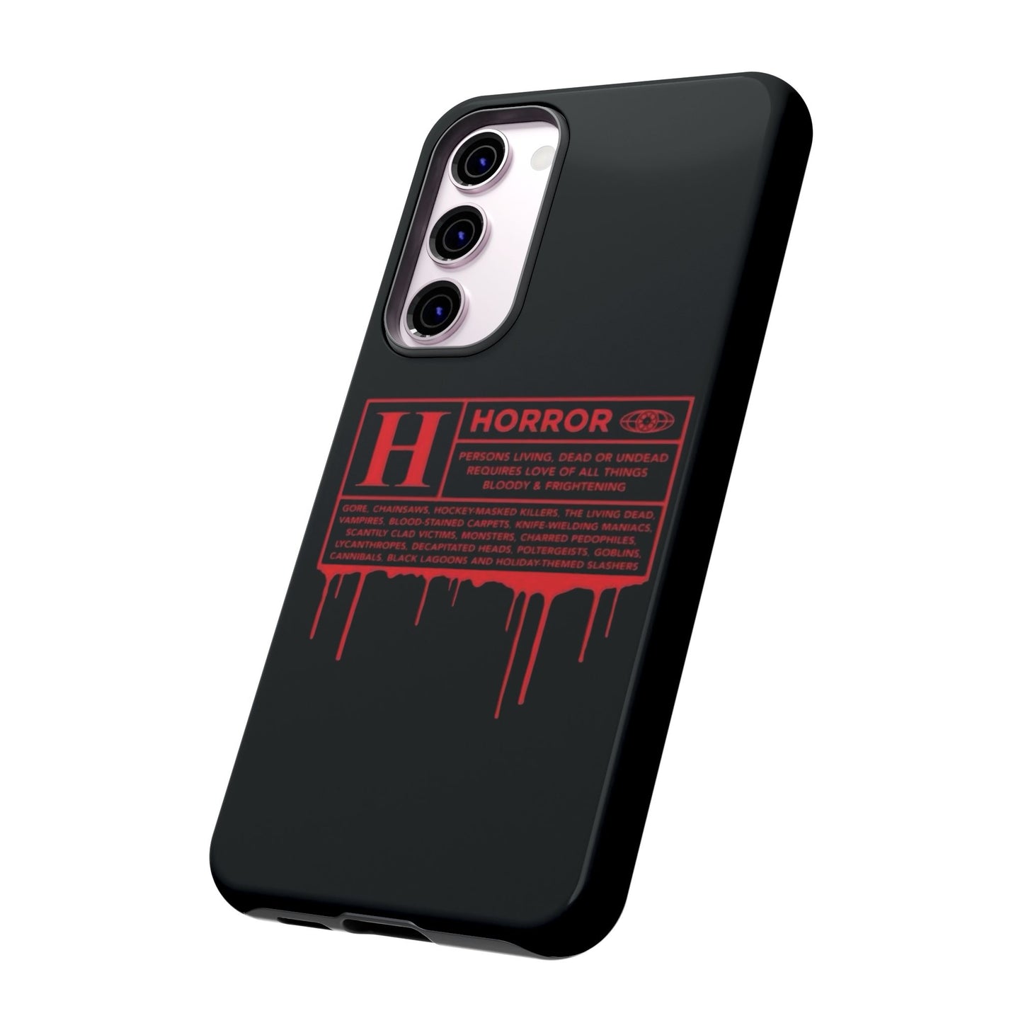 Horror Movie Rating Phone Case