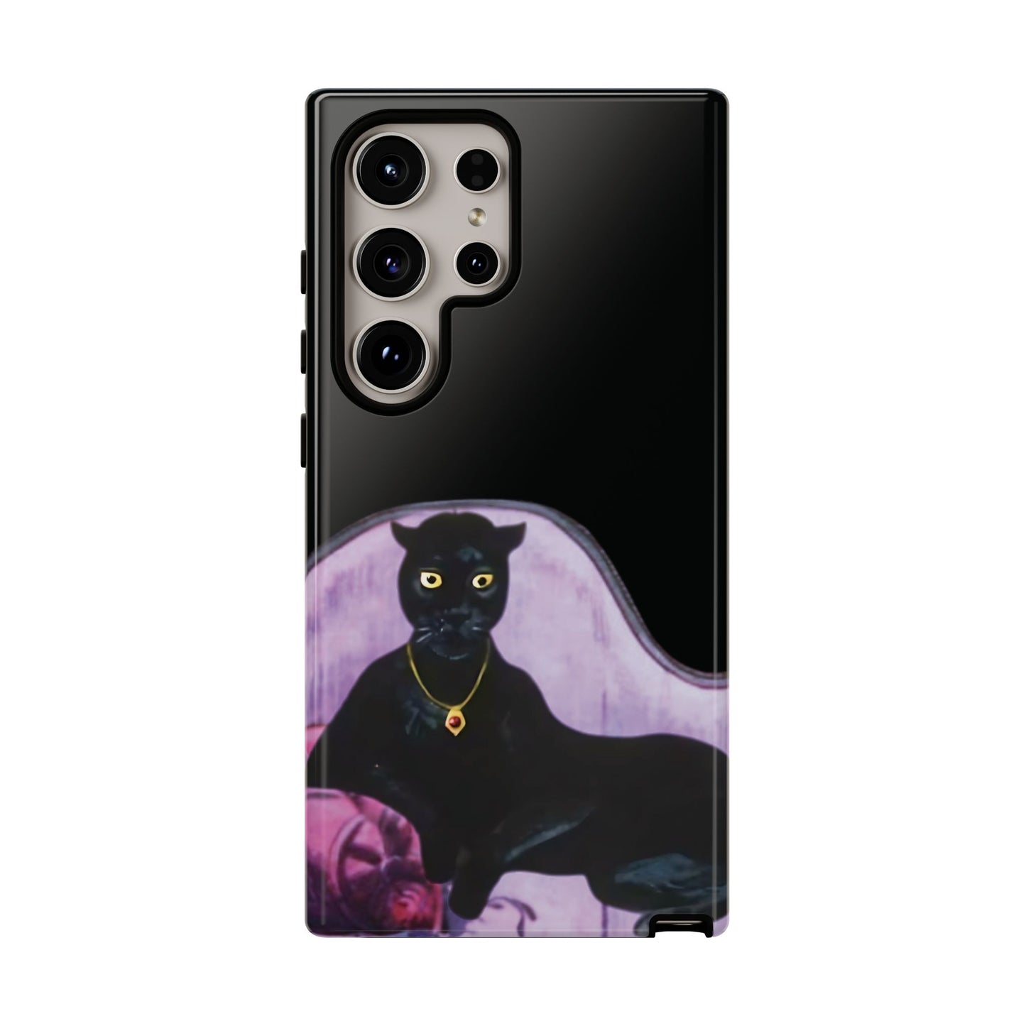 Haunted Mansion Panther Cat Lady Phone Case IPhone and Galaxy