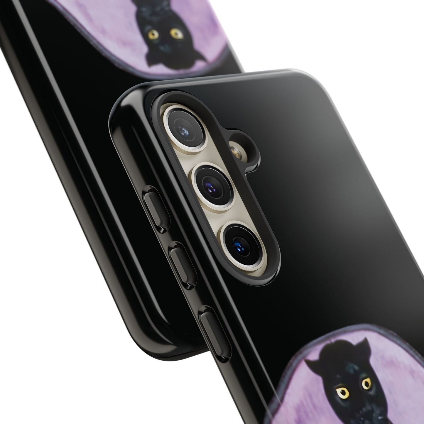 Haunted Mansion Panther Cat Lady Phone Case IPhone and Galaxy