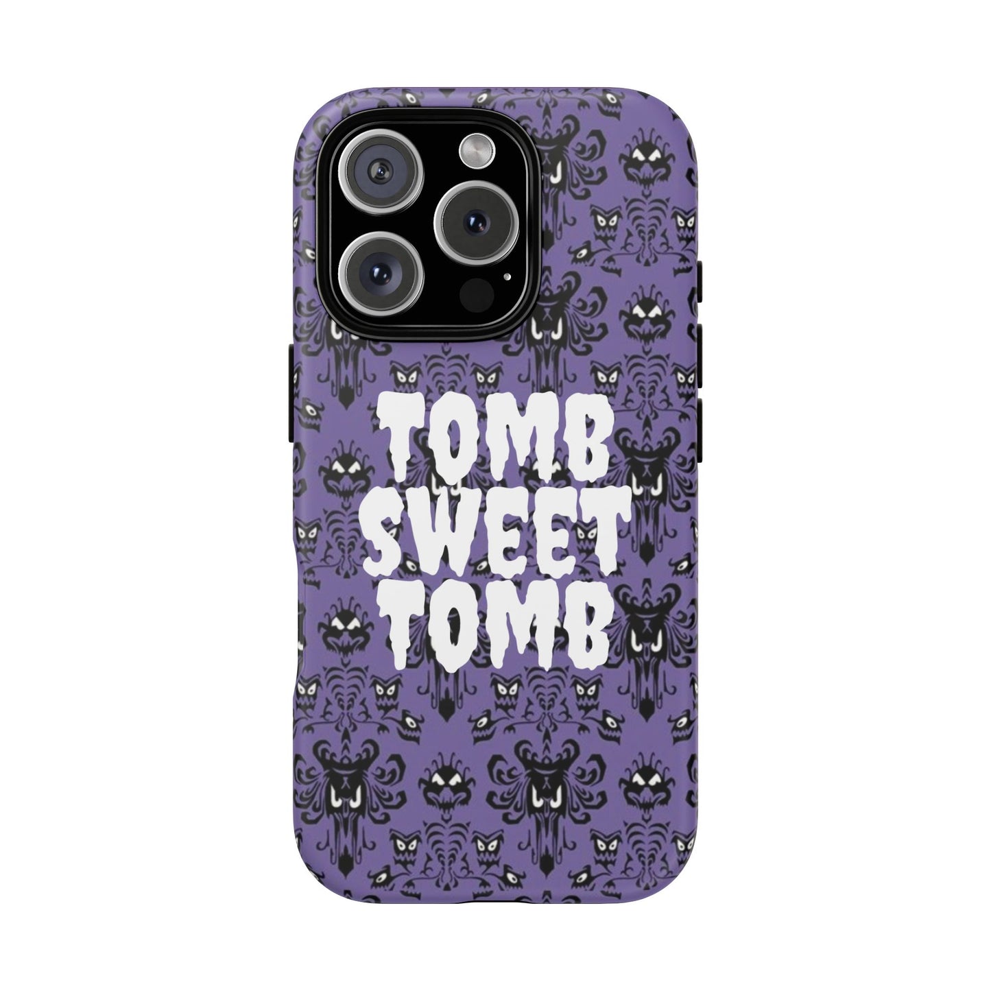 Phone Case - Disney Haunted Mansion Wallpaper Tomb Sweet Tomb