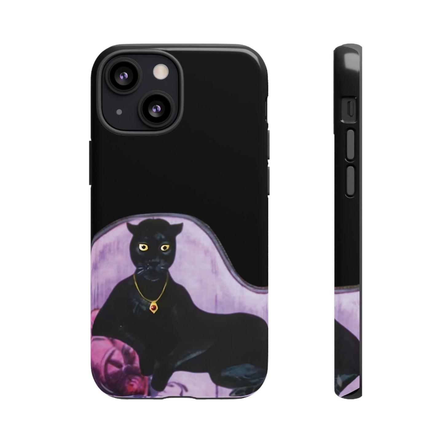 Haunted Mansion Panther Cat Lady Phone Case IPhone and Galaxy