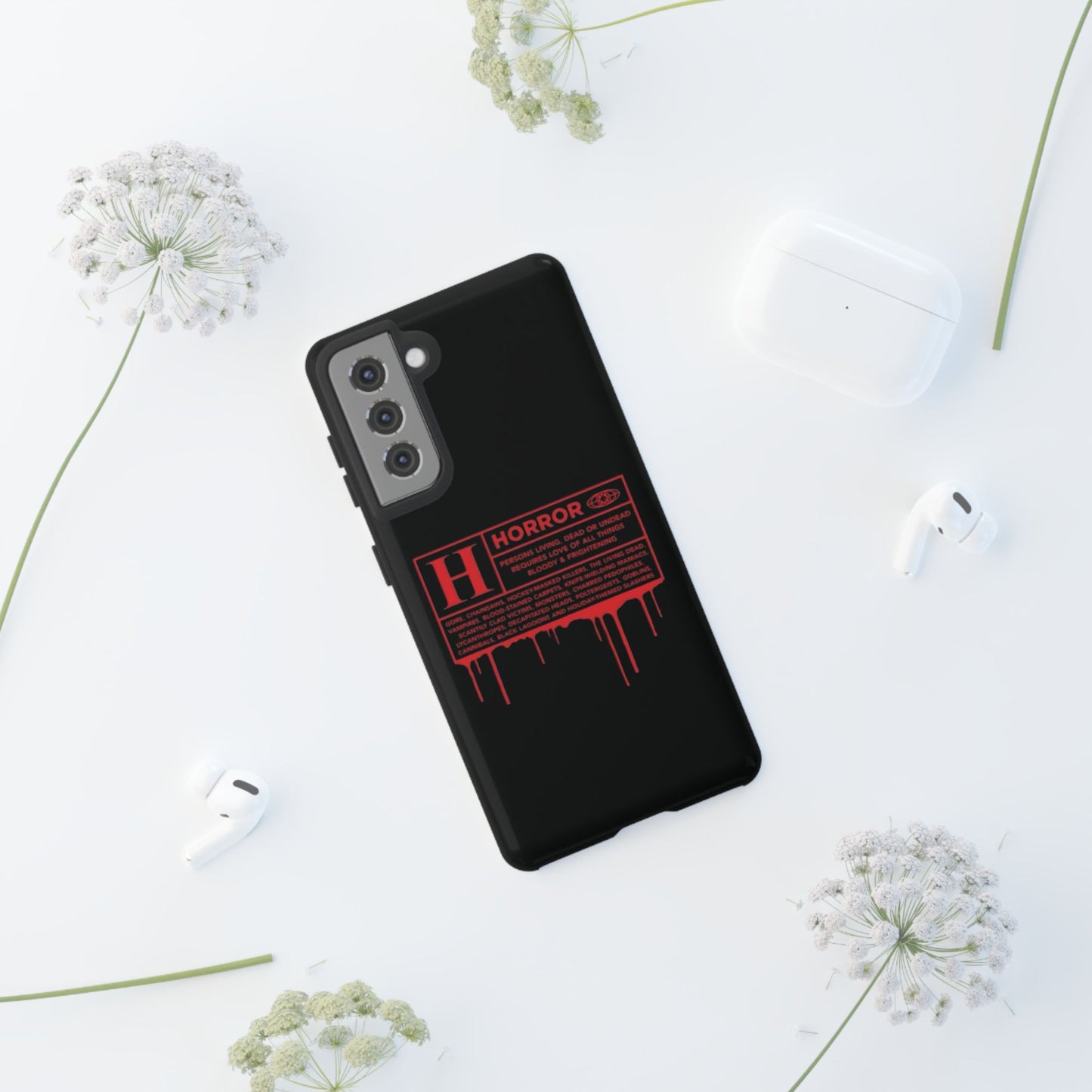 Horror Movie Rating Phone Case