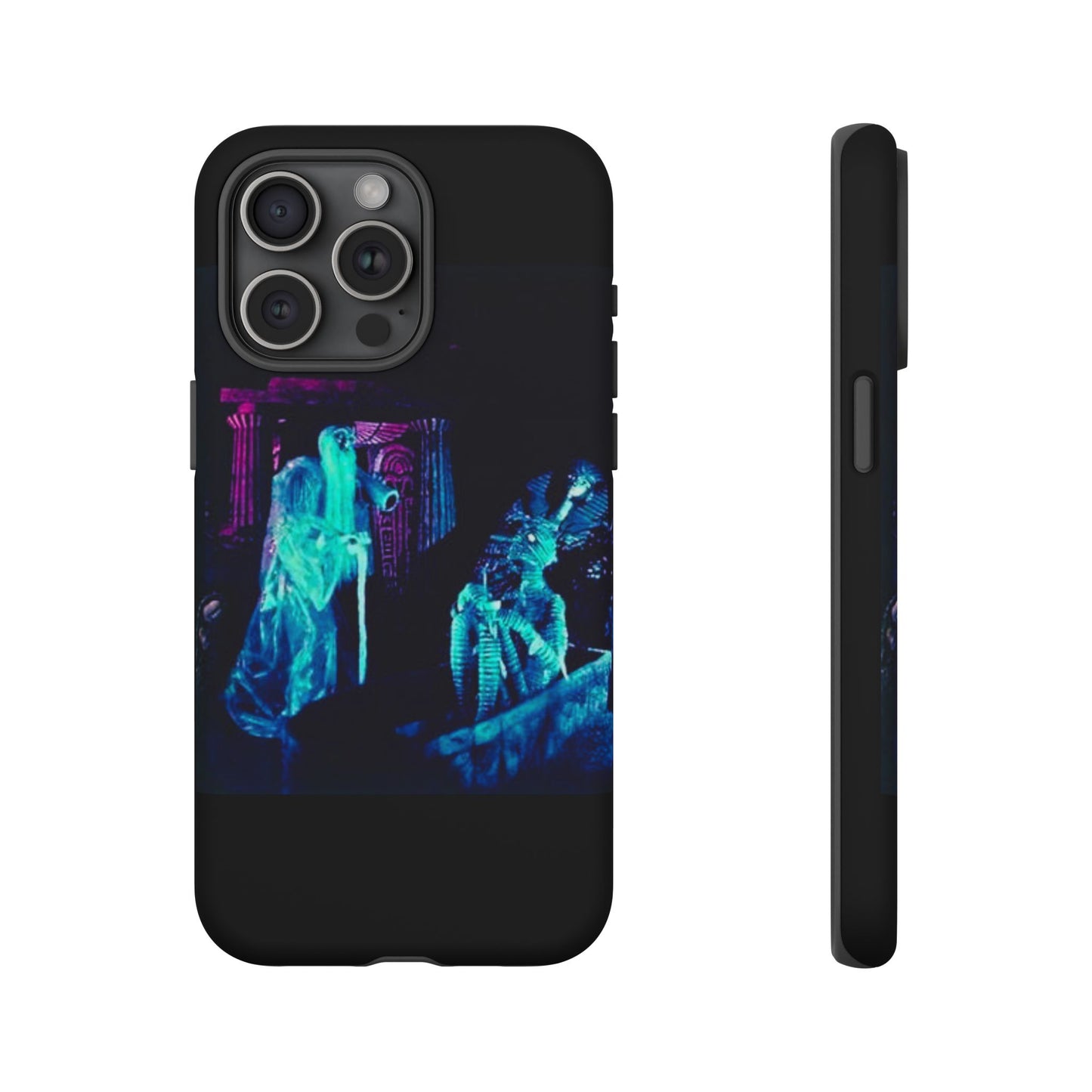 Haunted Mansion Mummy Scene Hard Phone Case for iPhone and Galaxy