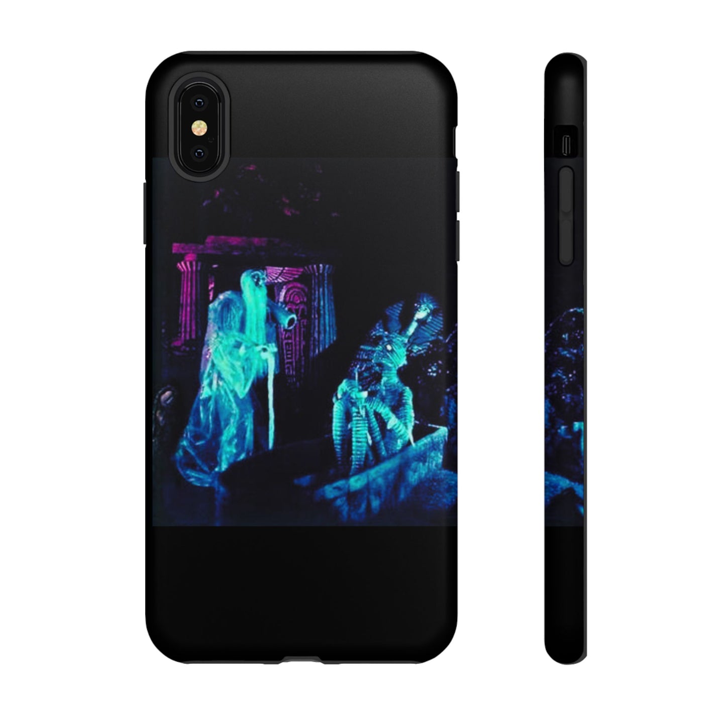 Haunted Mansion Mummy Scene Hard Phone Case for iPhone and Galaxy