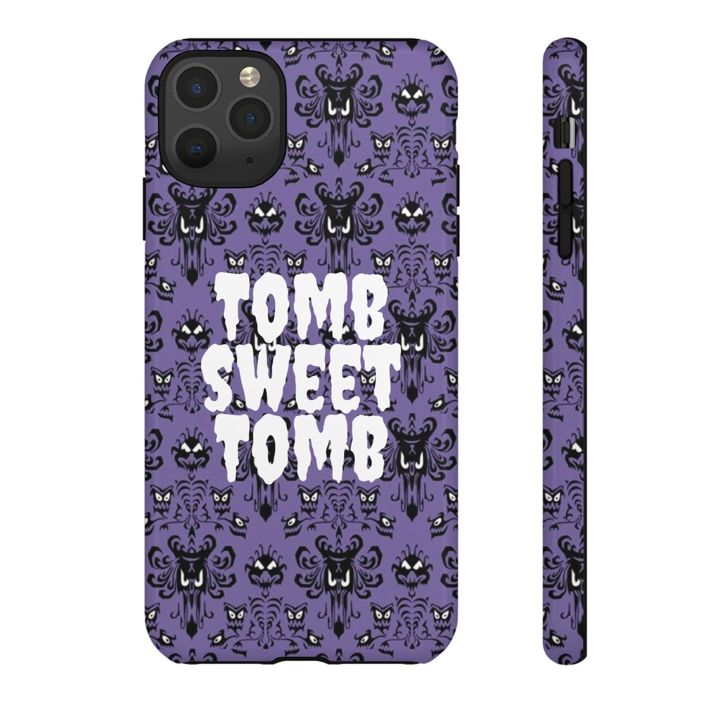 Phone Case - Disney Haunted Mansion Wallpaper Tomb Sweet Tomb