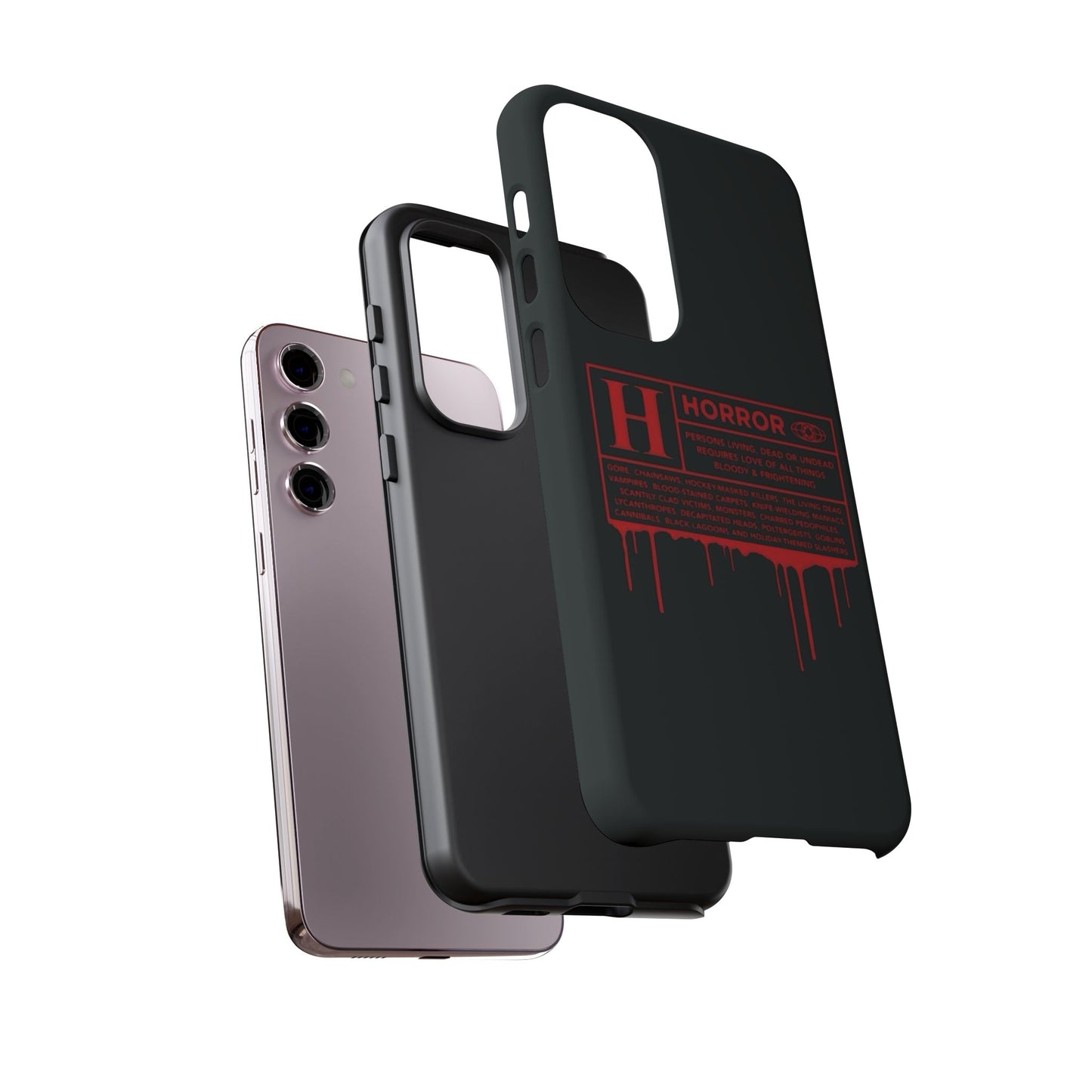 Horror Movie Rating Phone Case