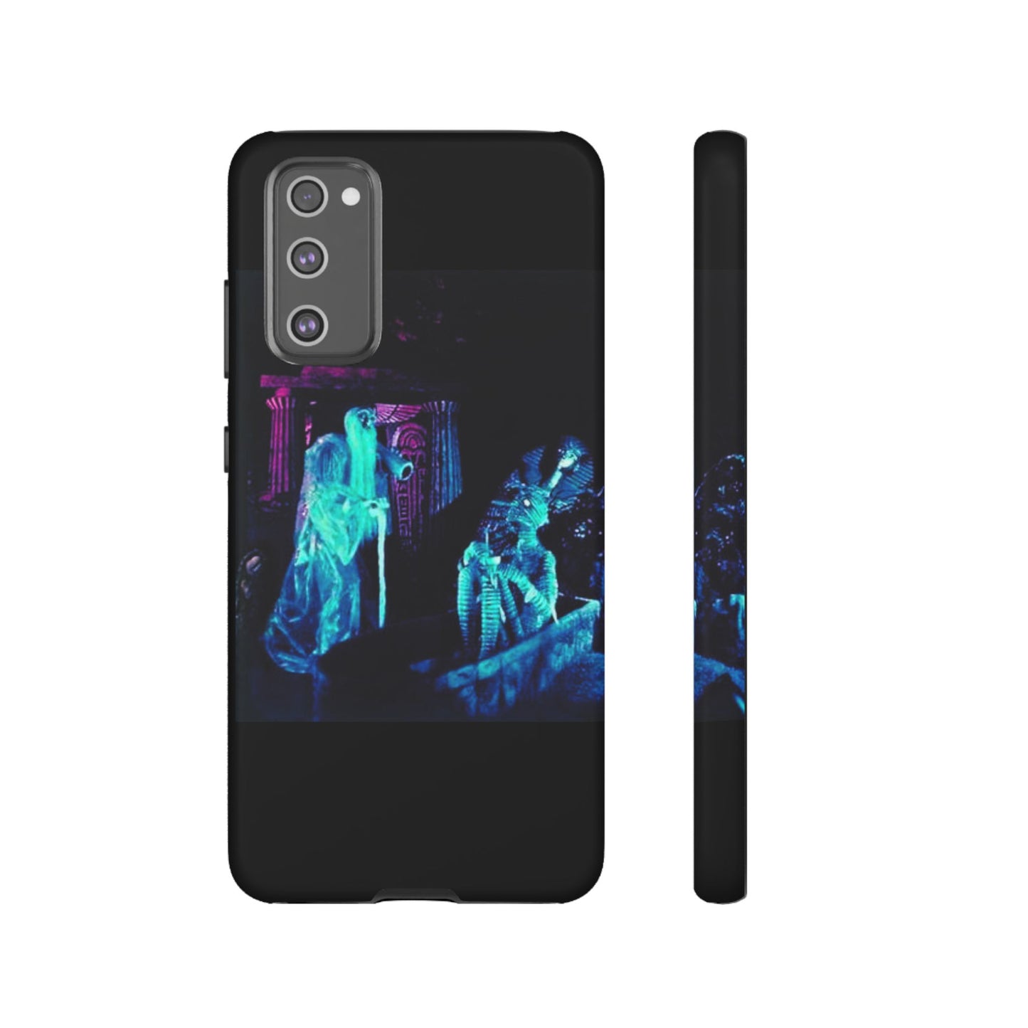 Haunted Mansion Mummy Scene Hard Phone Case for iPhone and Galaxy