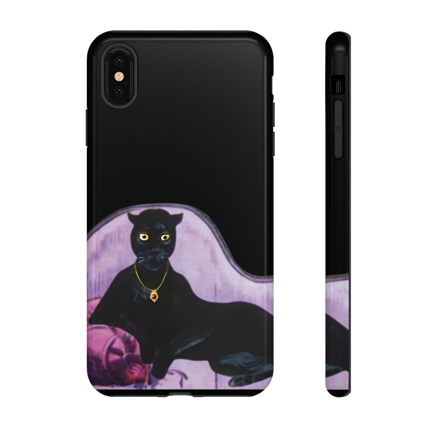 Haunted Mansion Panther Cat Lady Phone Case IPhone and Galaxy