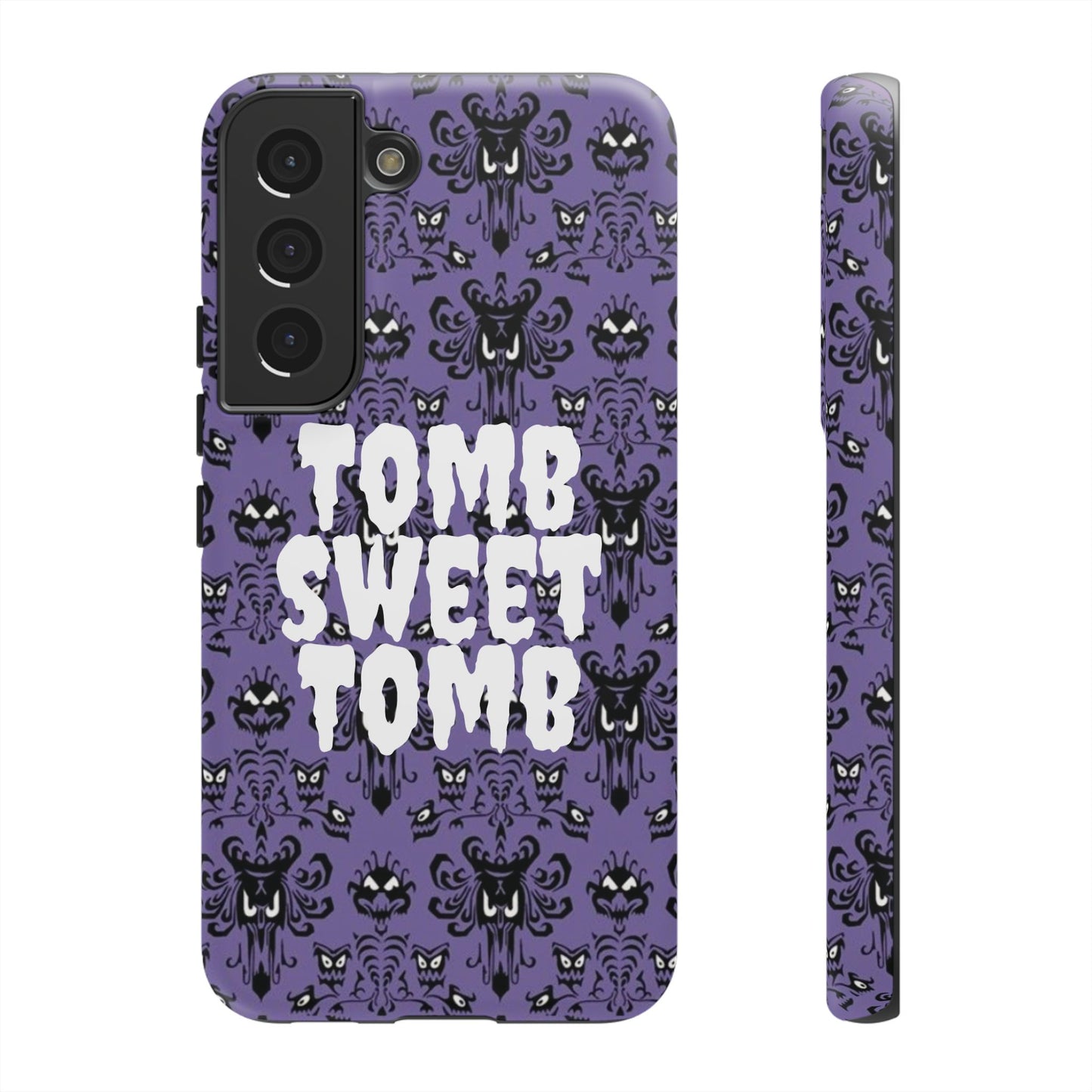 Phone Case - Disney Haunted Mansion Wallpaper Tomb Sweet Tomb