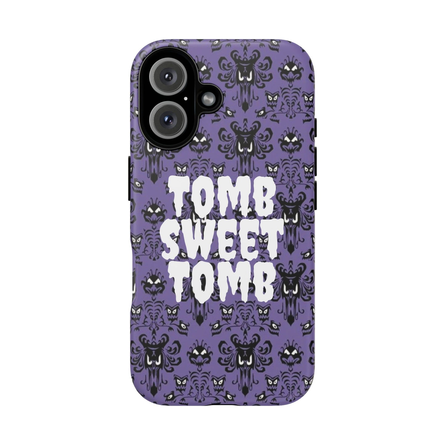 Phone Case - Disney Haunted Mansion Wallpaper Tomb Sweet Tomb