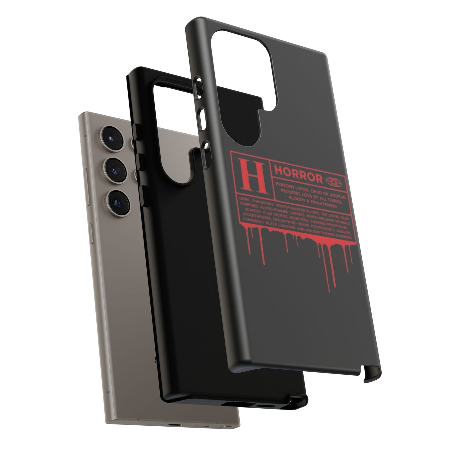 Horror Movie Rating Phone Case