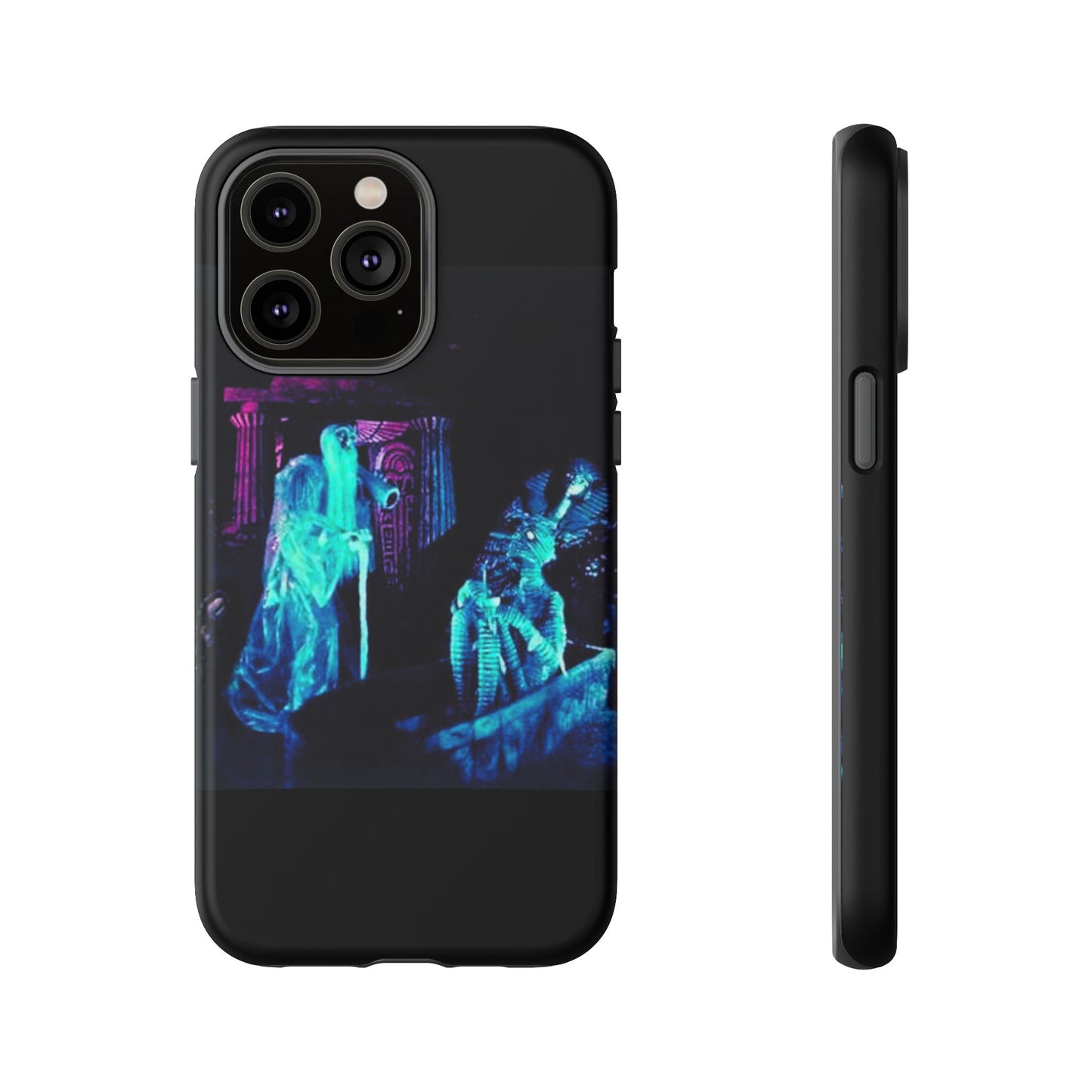 Haunted Mansion Mummy Scene Hard Phone Case for iPhone and Galaxy