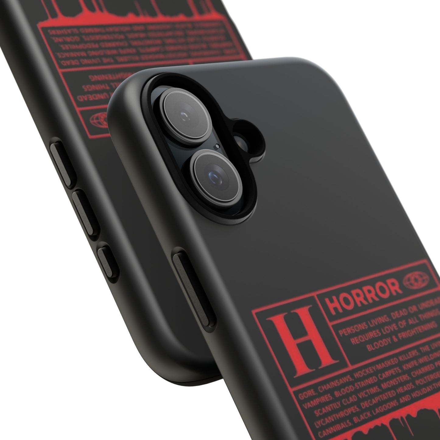 Horror Movie Rating Phone Case