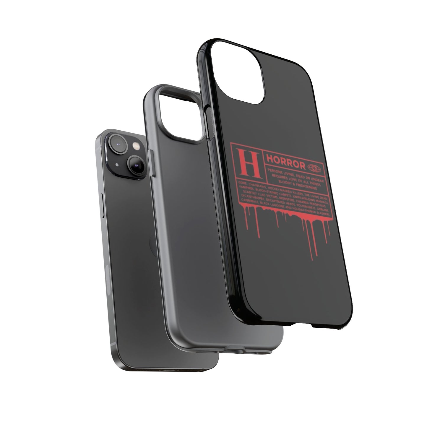 Horror Movie Rating Phone Case