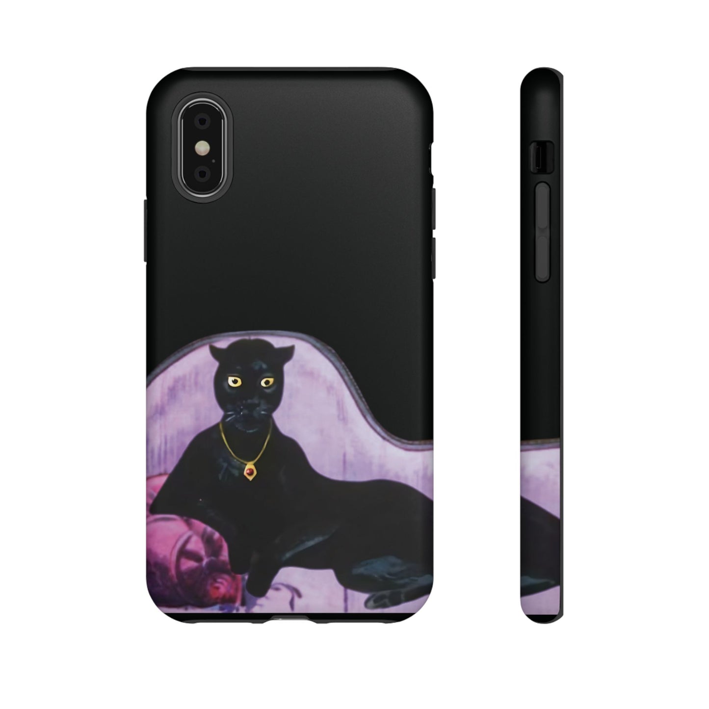 Haunted Mansion Panther Cat Lady Phone Case IPhone and Galaxy