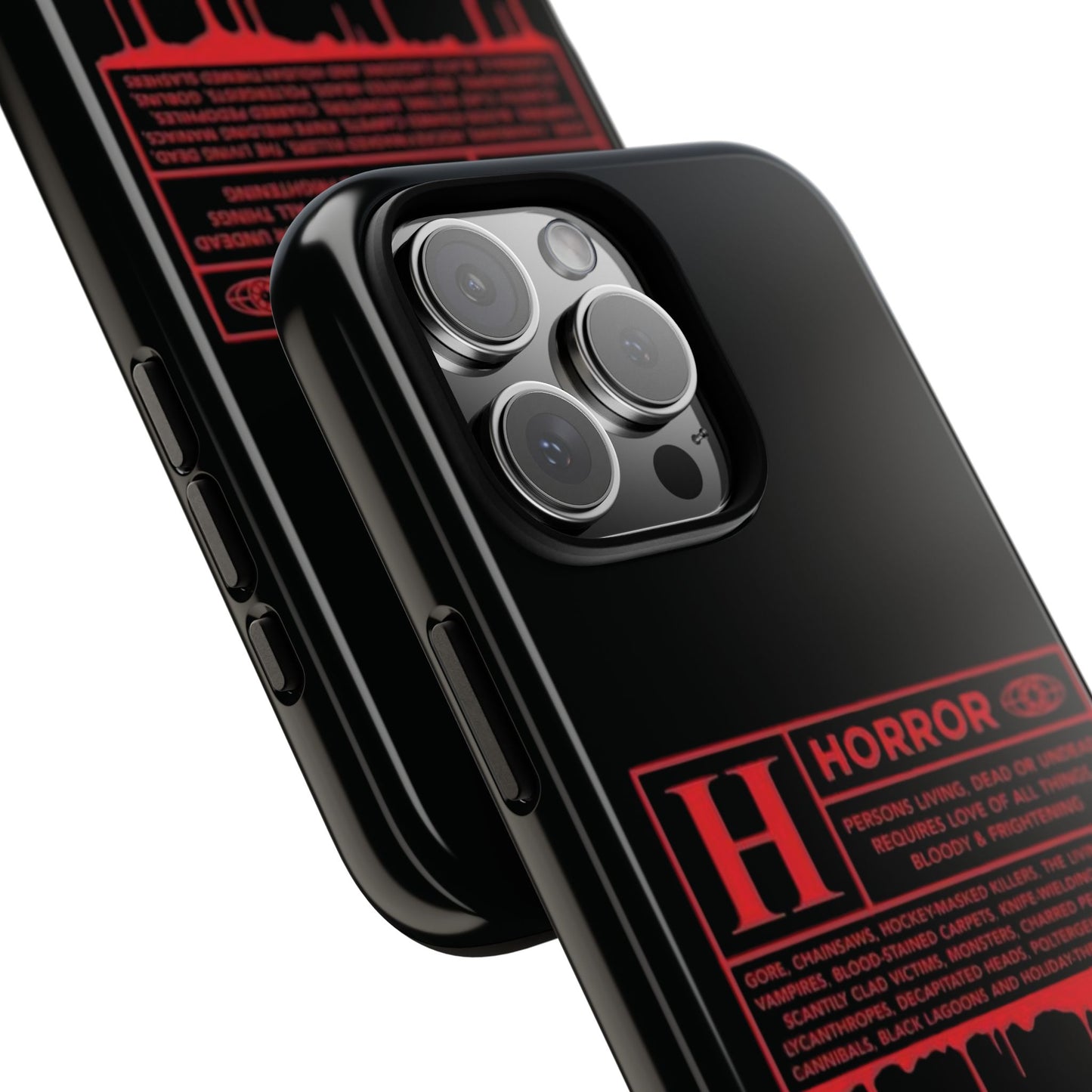 Horror Movie Rating Phone Case