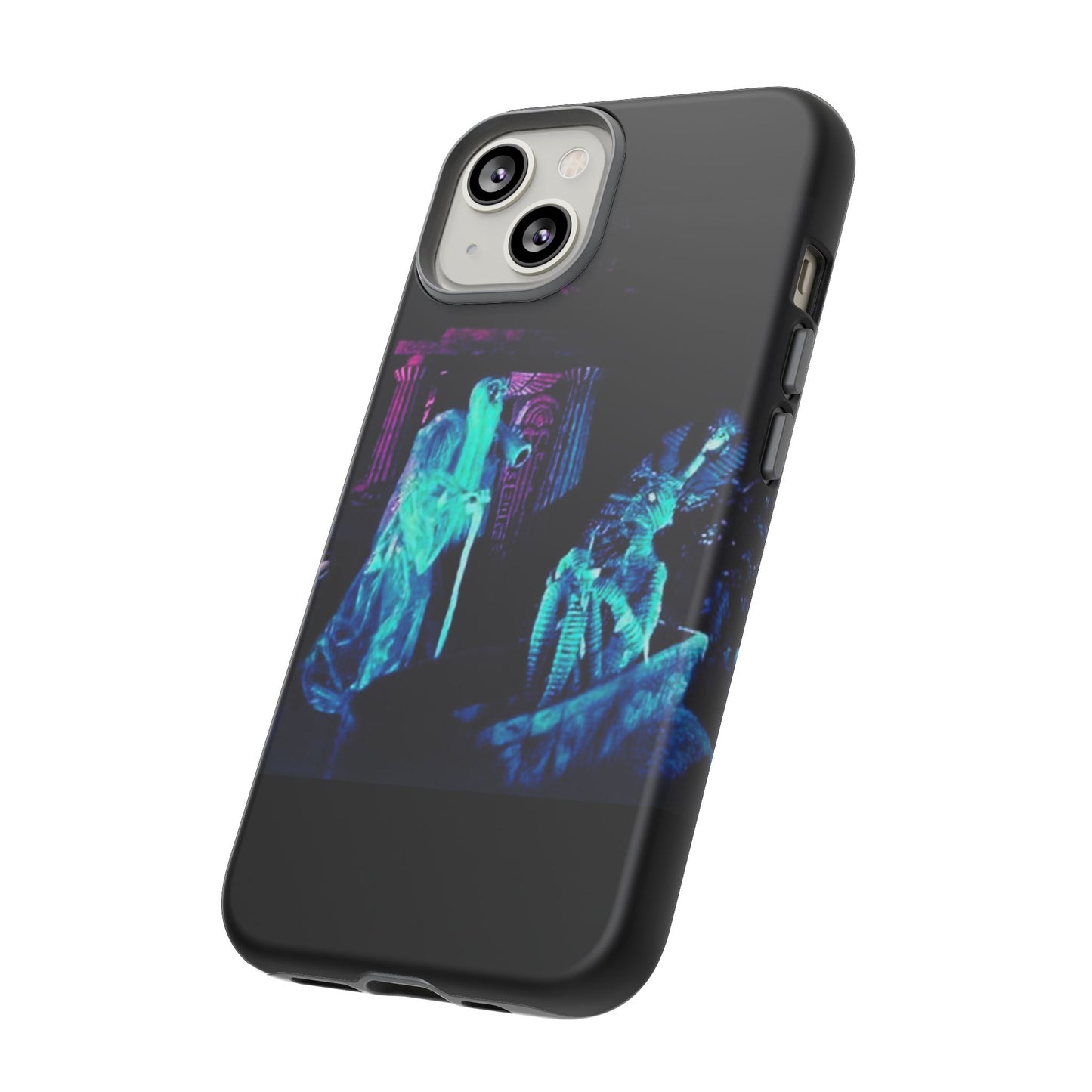 Haunted Mansion Mummy Scene Hard Phone Case for iPhone and Galaxy